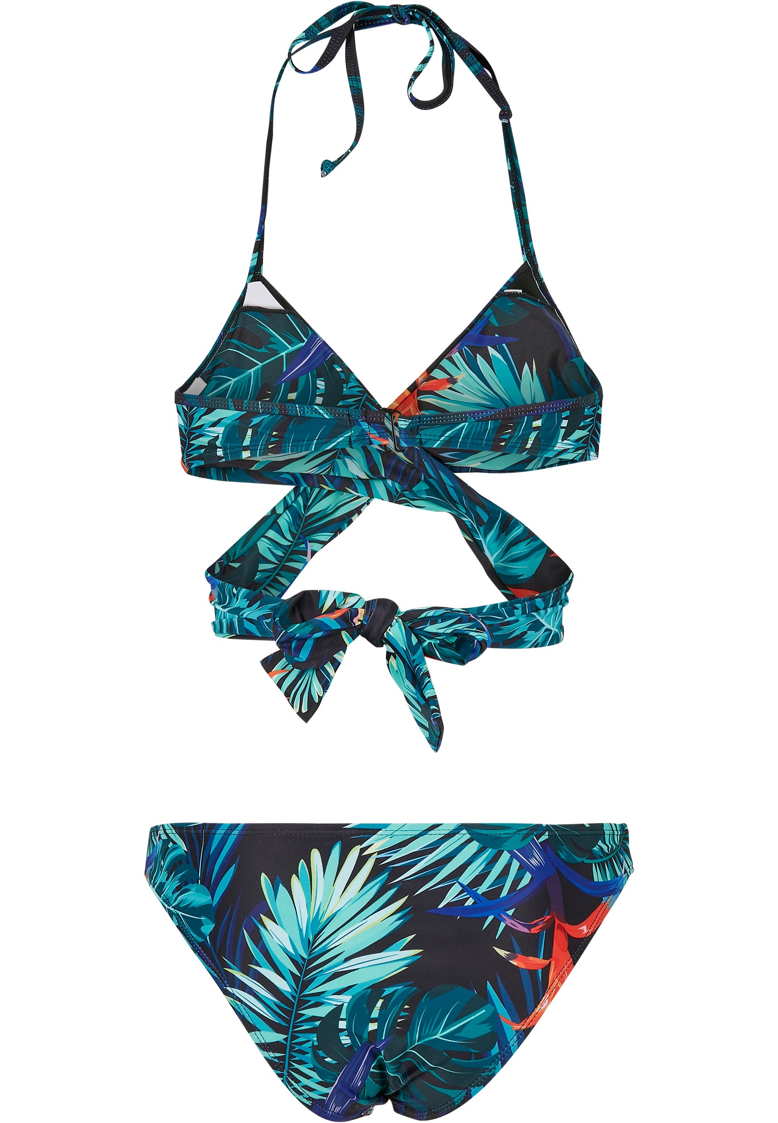 UC Draped Pattern Bikini