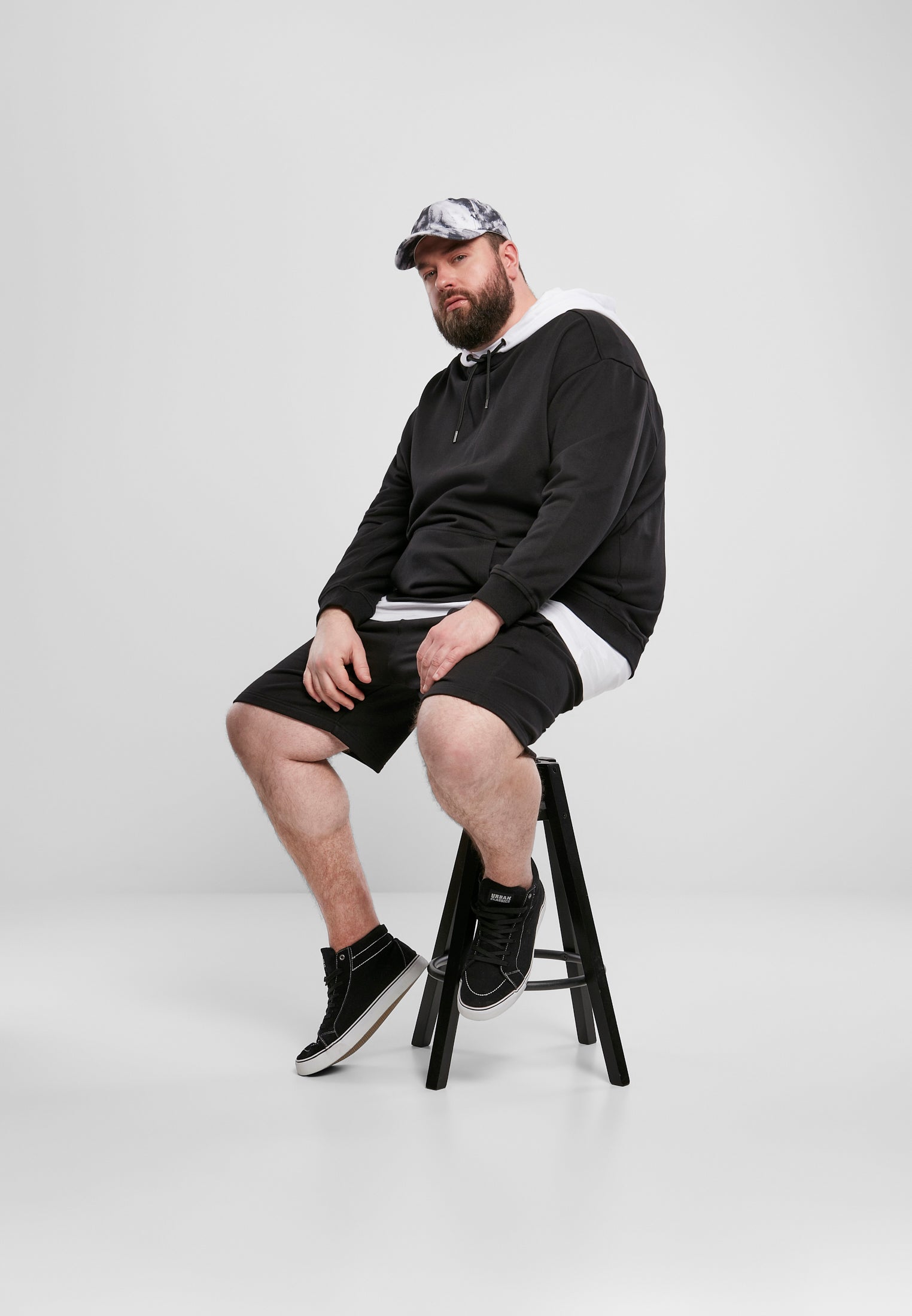 UC Oversized Hooded Crew