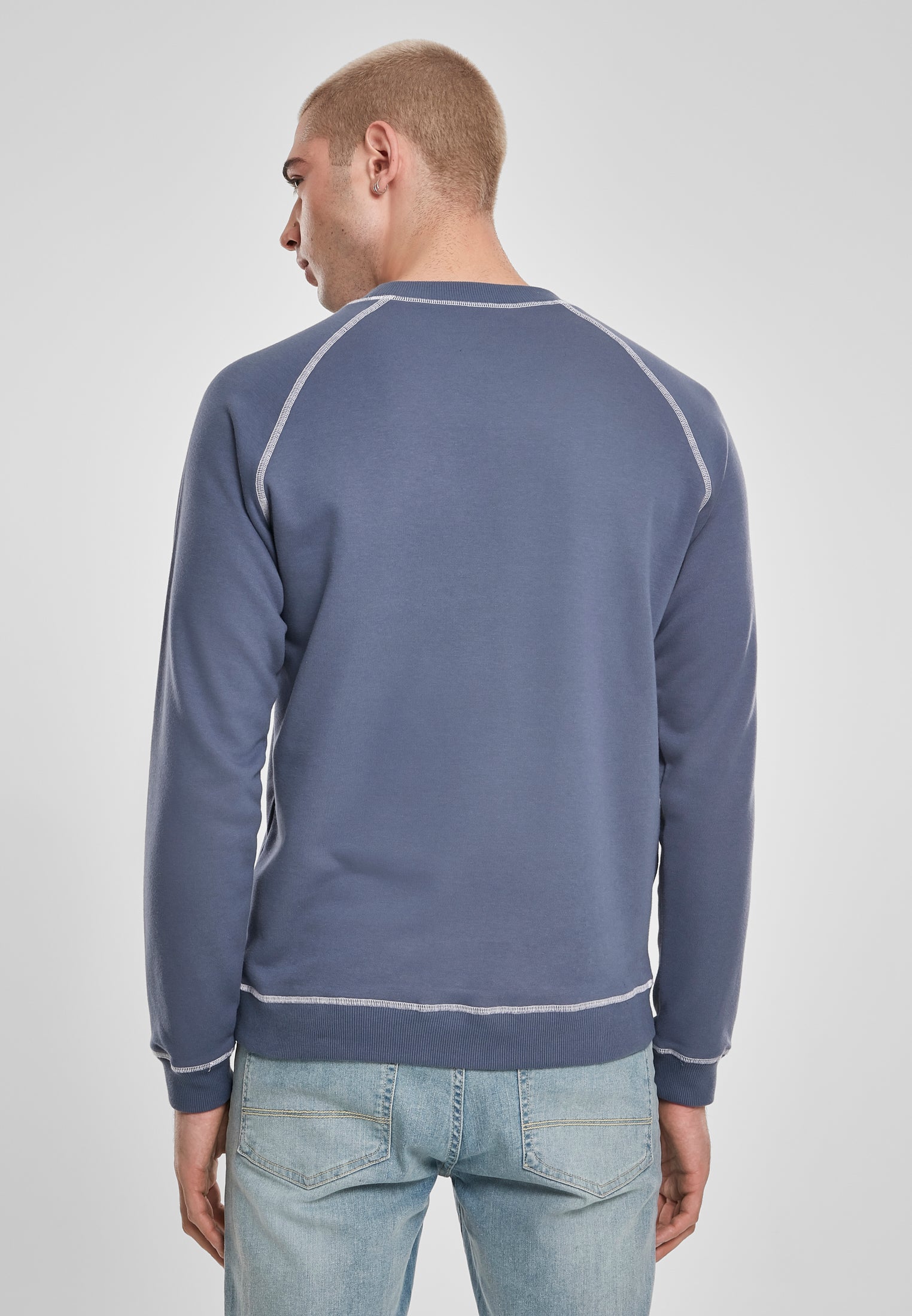 UC Contrast Stitching Crew