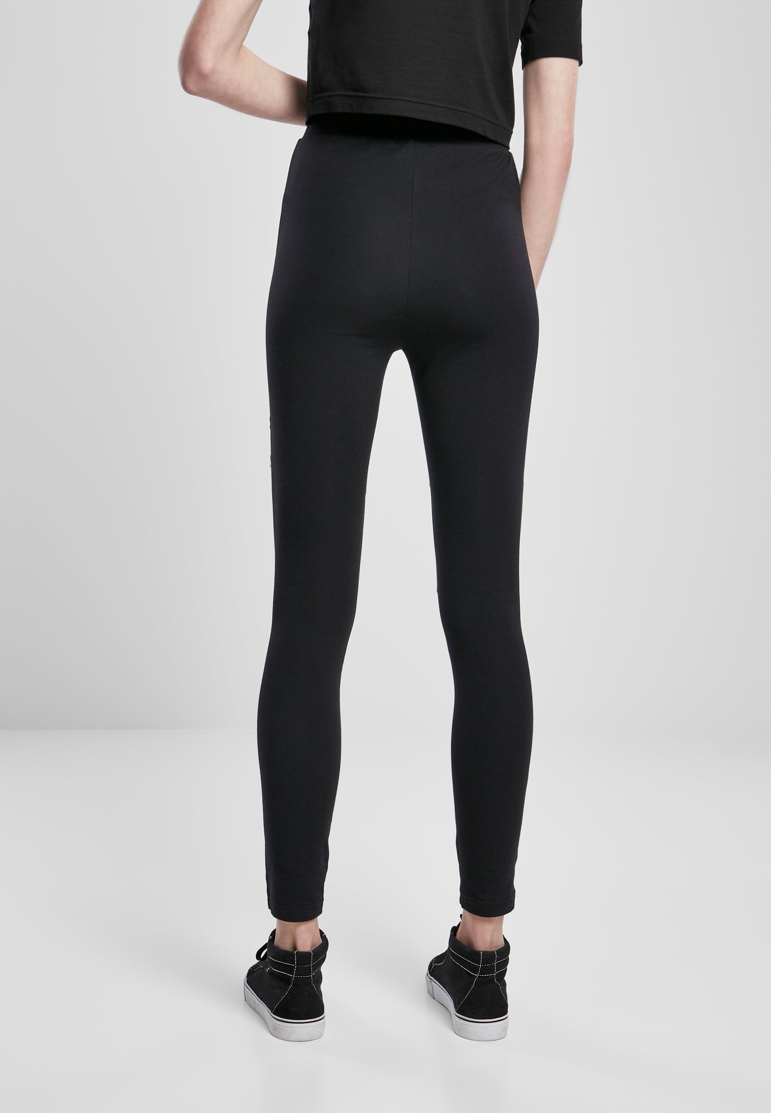 UC Flock Lace Inset Leggings