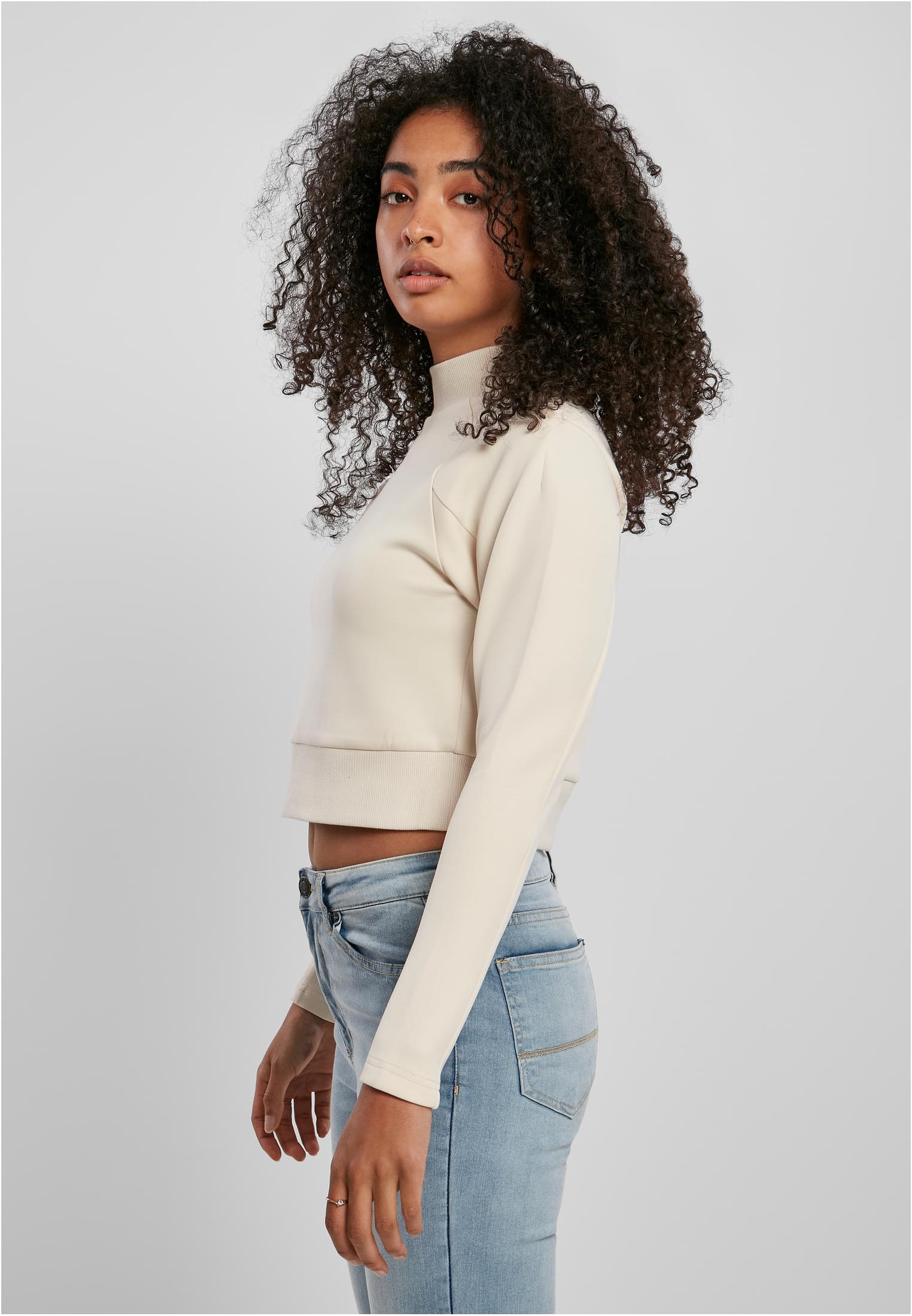 UC Interlock Short Turtleneck Crew
