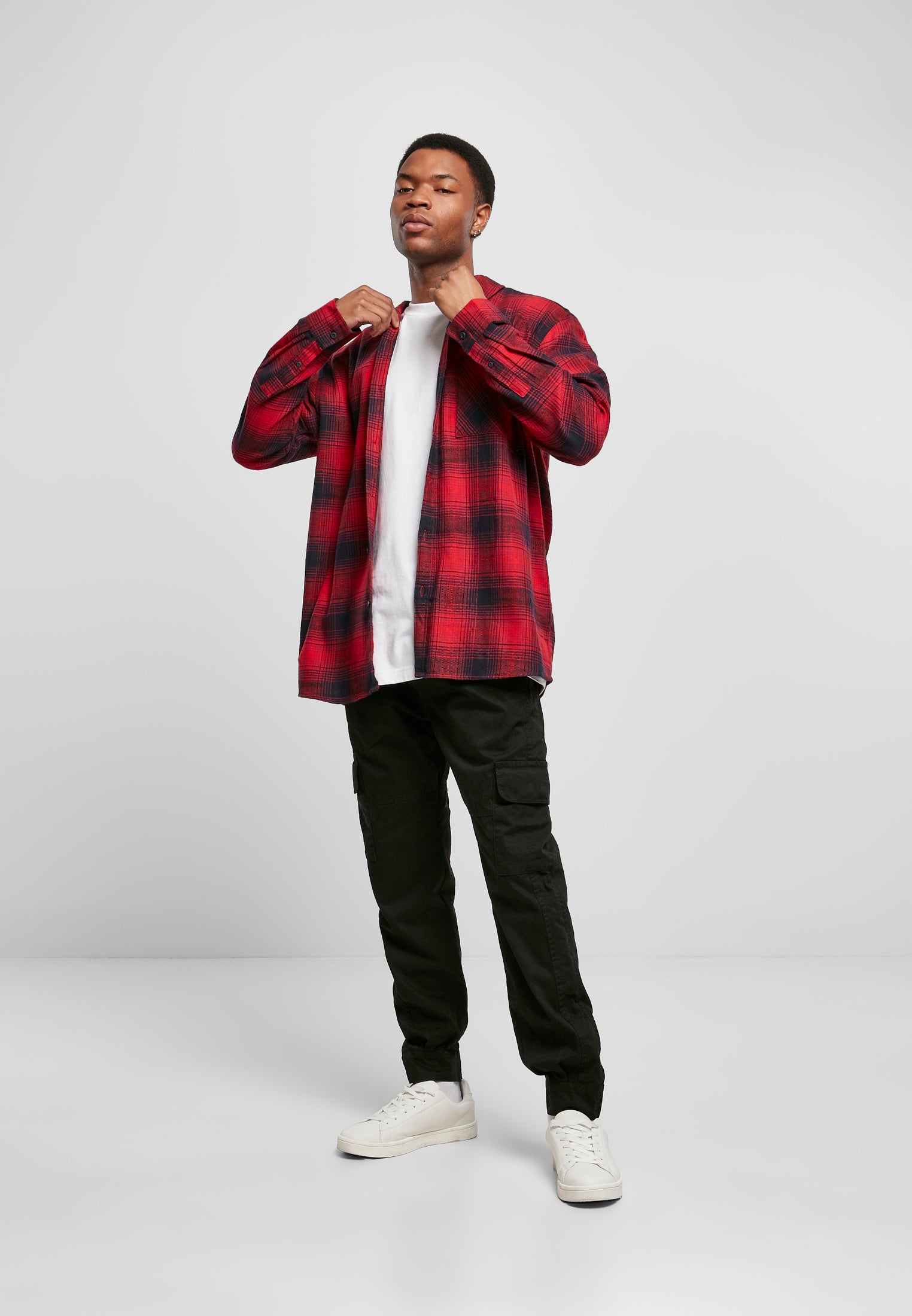 UC Oversized Checked Grunge Shirt