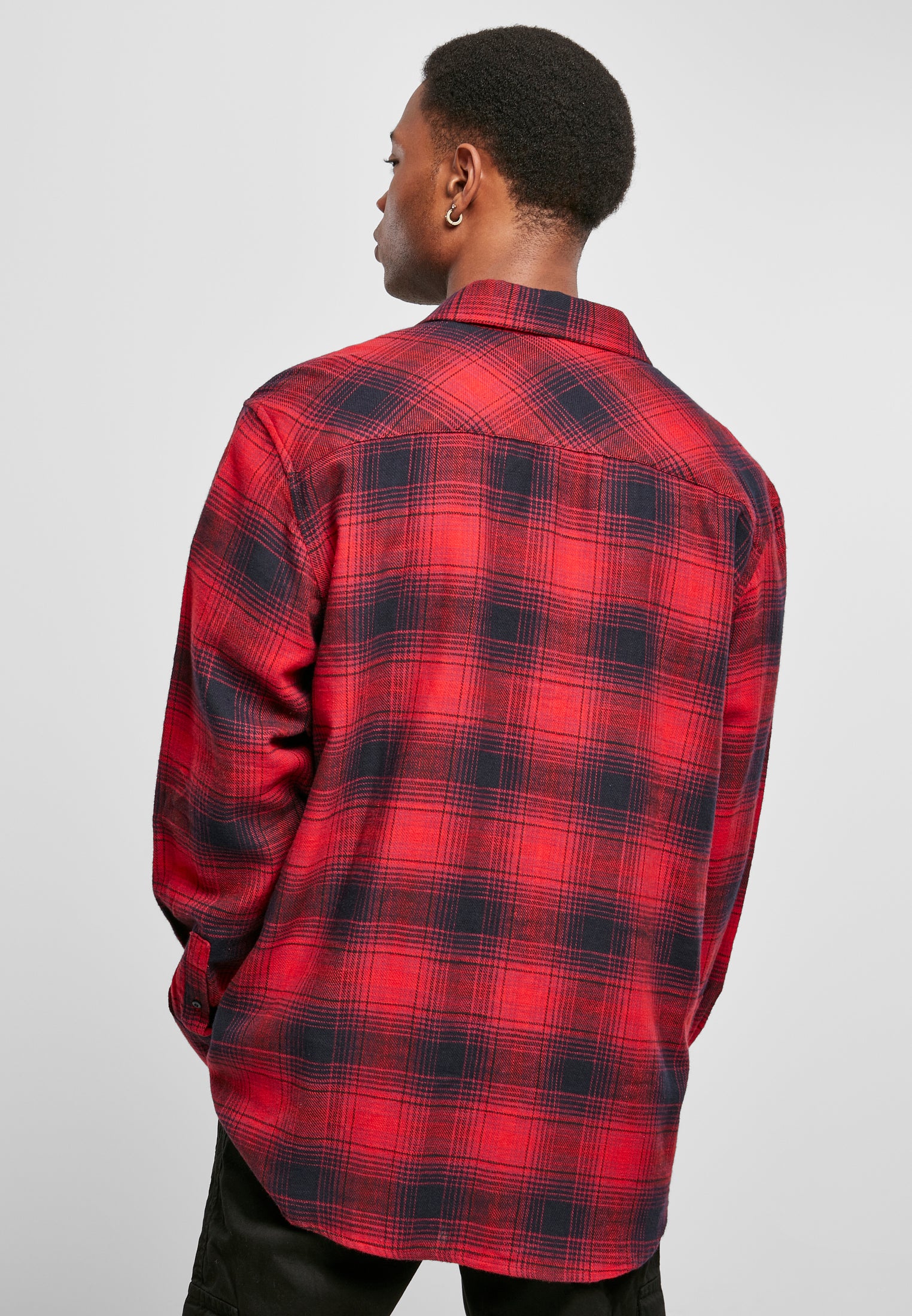 UC Oversized Checked Grunge Shirt