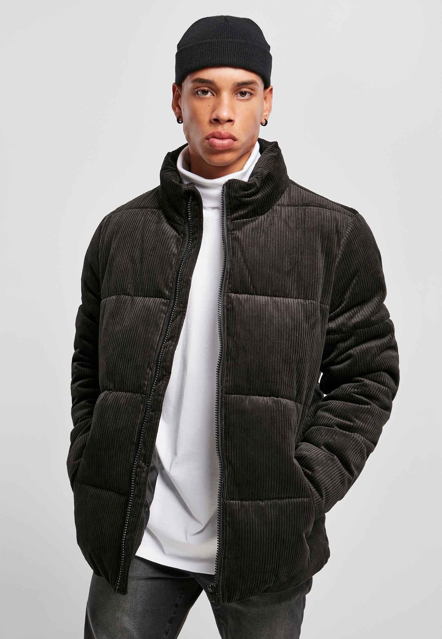 UC Boxy Corduroy Puffer Jacket