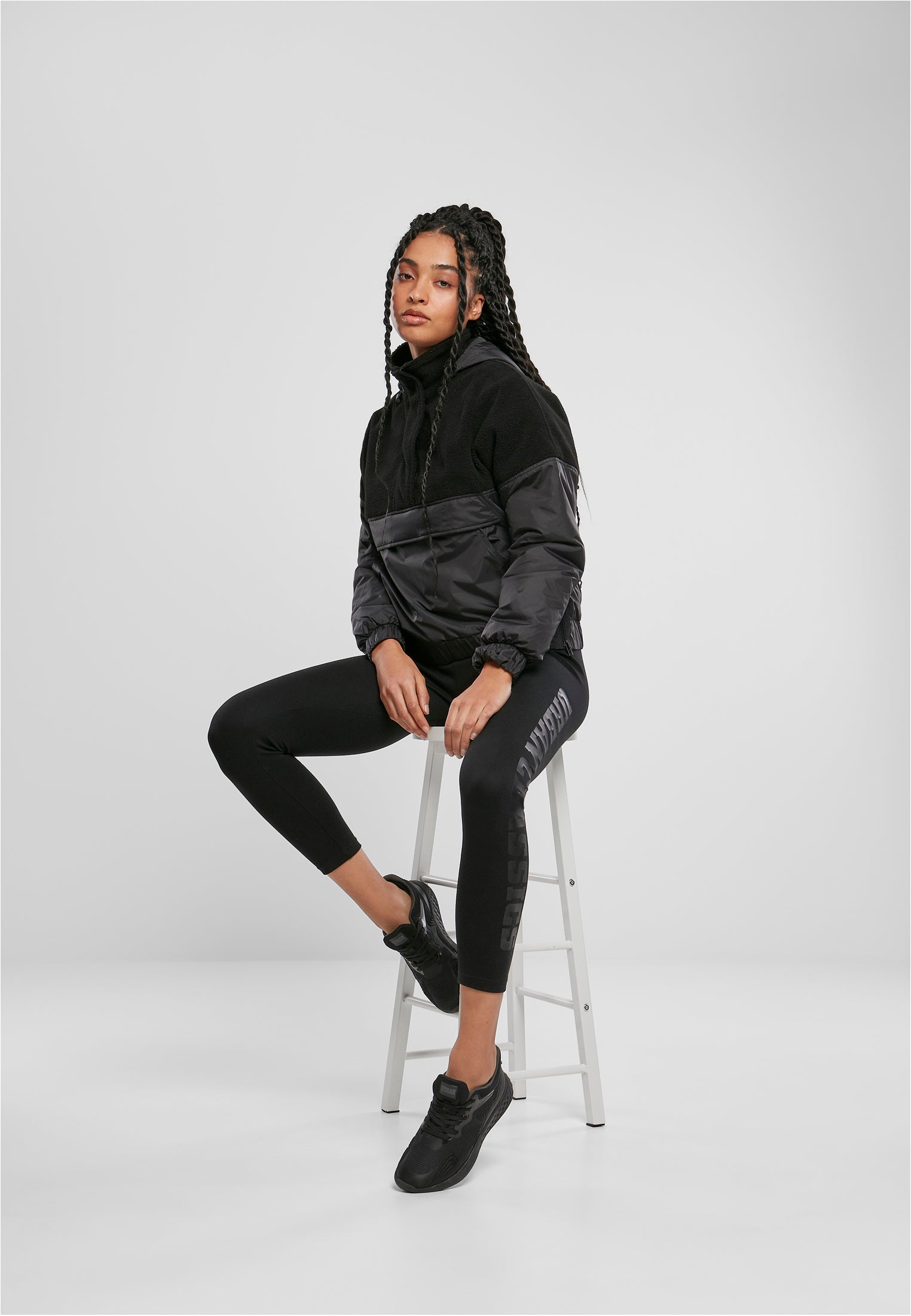 UC Sherpa Mix Pull Over Jacket