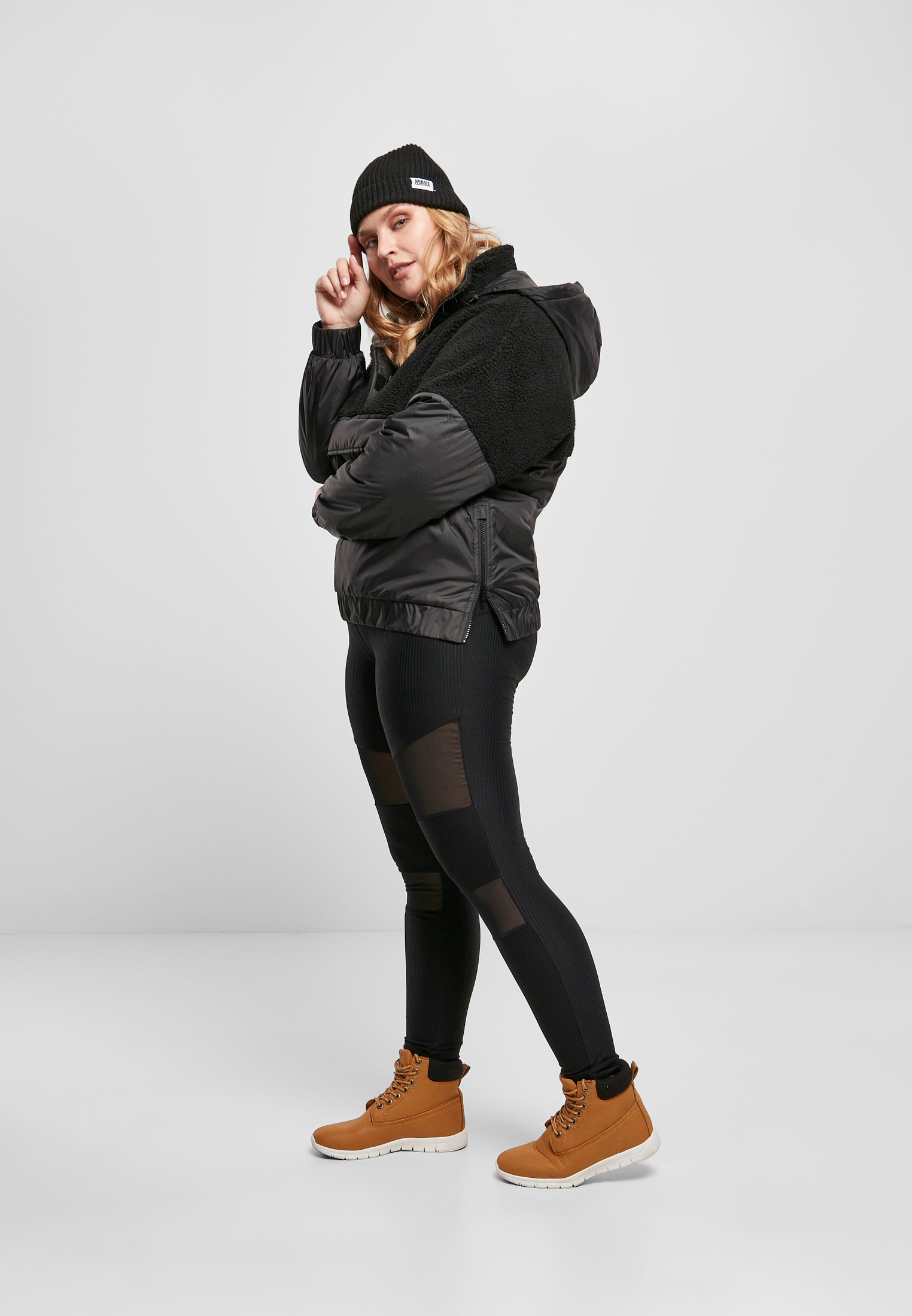 UC Sherpa Mix Pull Over Jacket