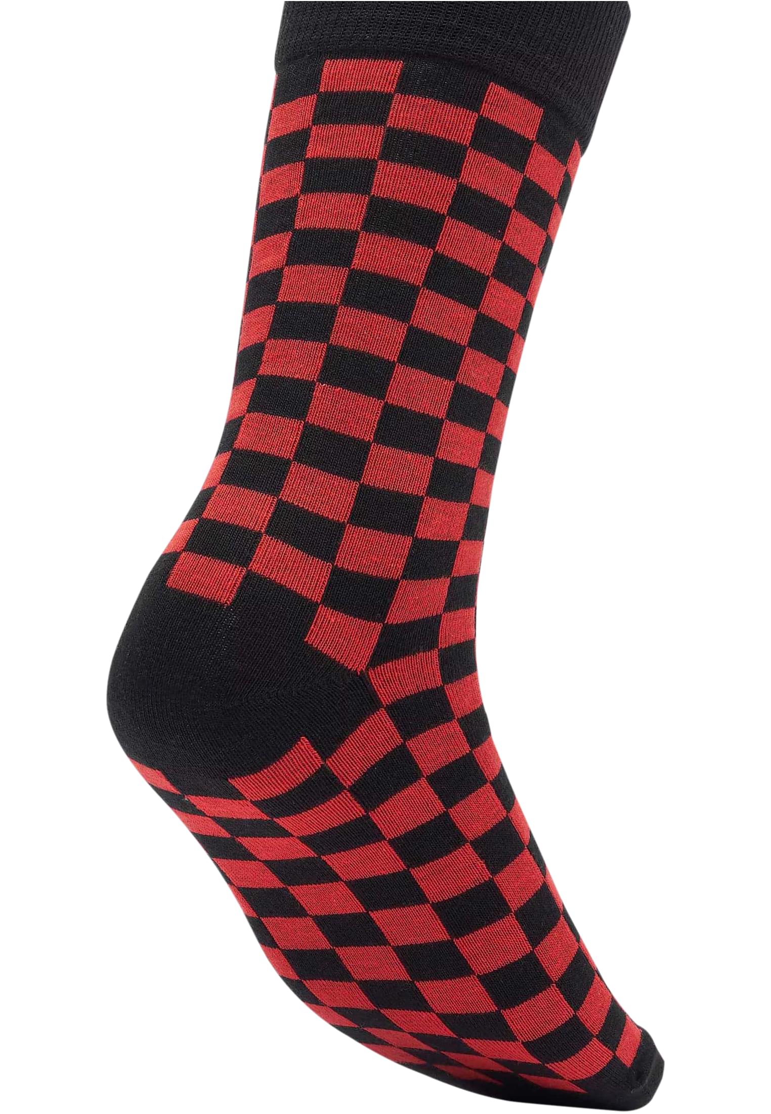 Pacote com 5 meias Check pretas/altura cinza/brancas 35-38