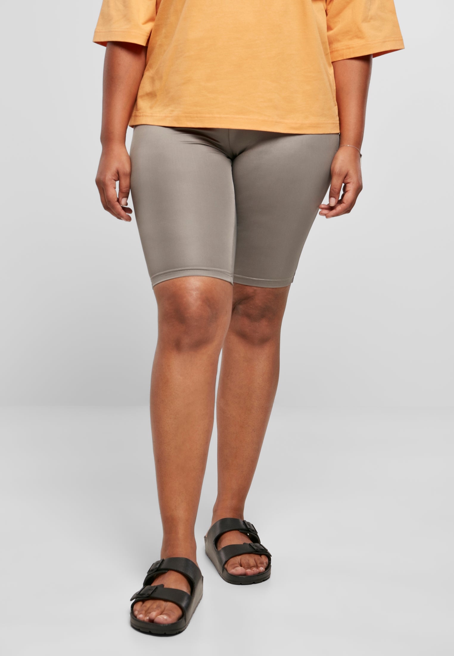 UC Synthetic Leather Cycle Shorts