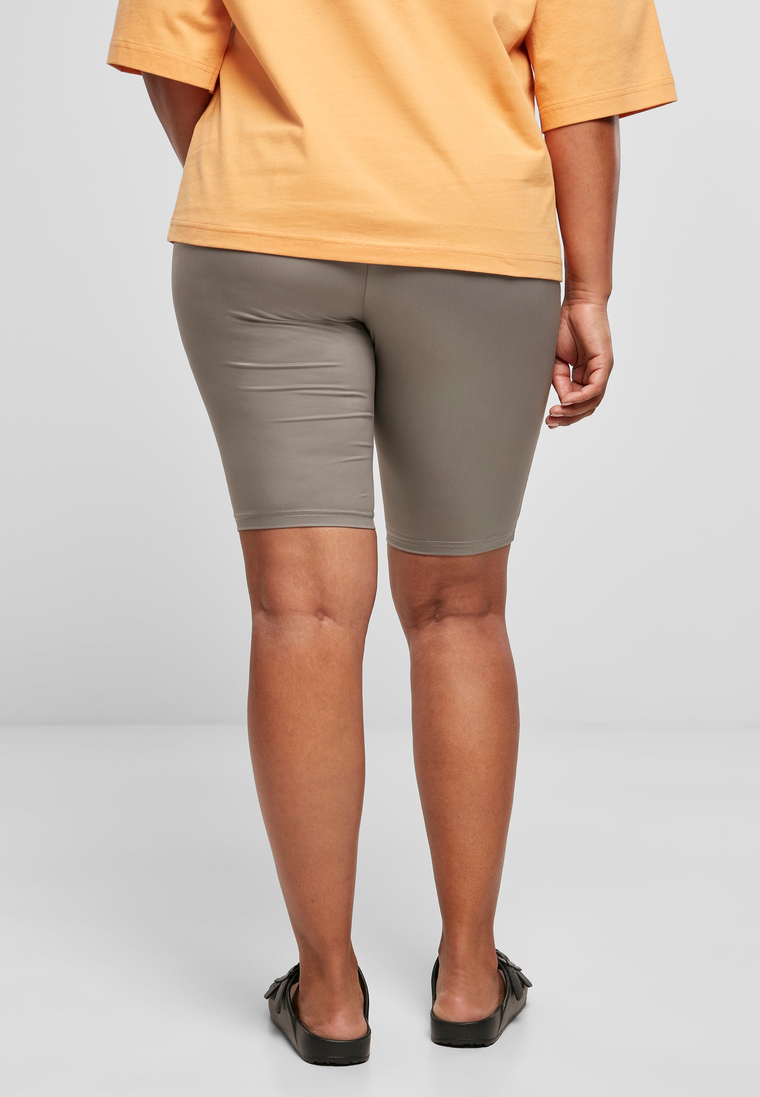 UC Synthetic Leather Cycle Shorts