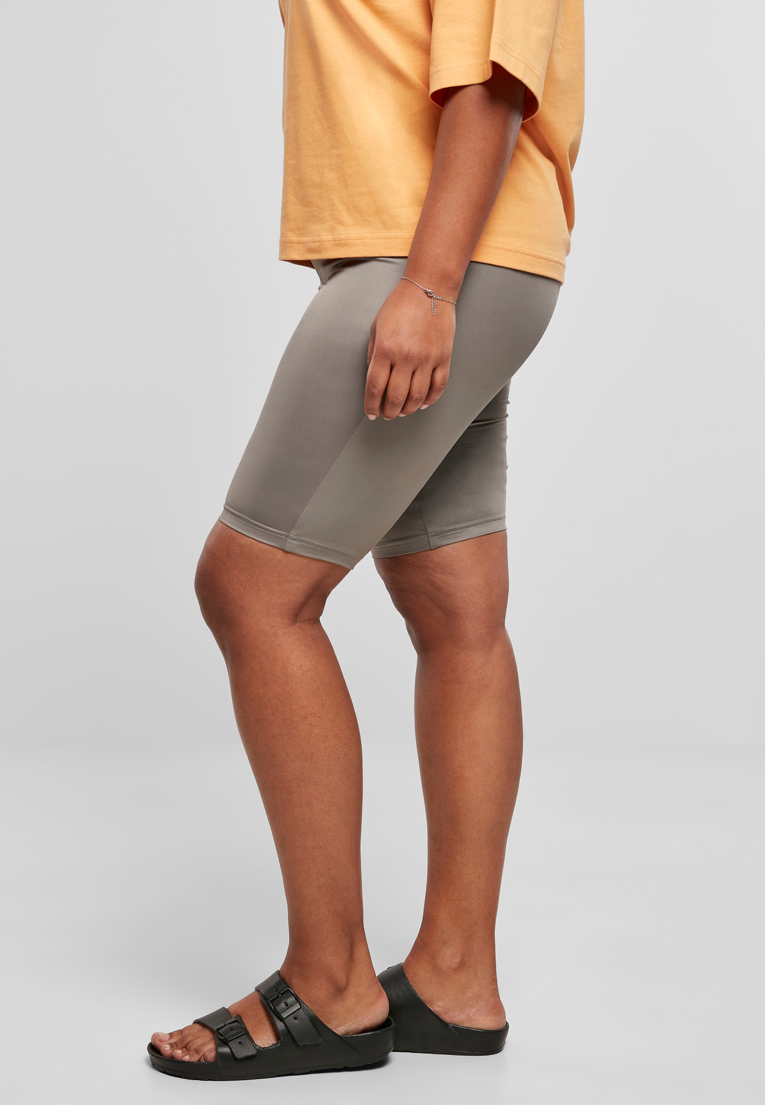 UC Synthetic Leather Cycle Shorts