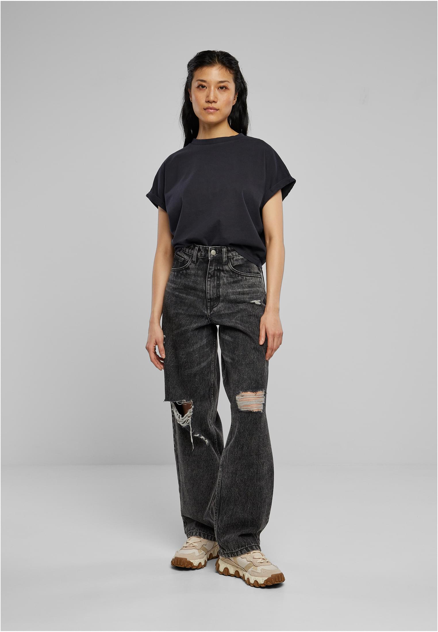 UC Krátký Pigment Dye Cut Na Tričku s rukávem