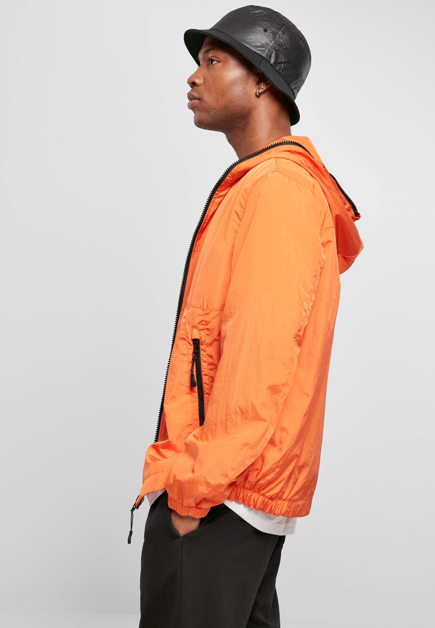 UC Full Zip Nylon Crepe Jacket