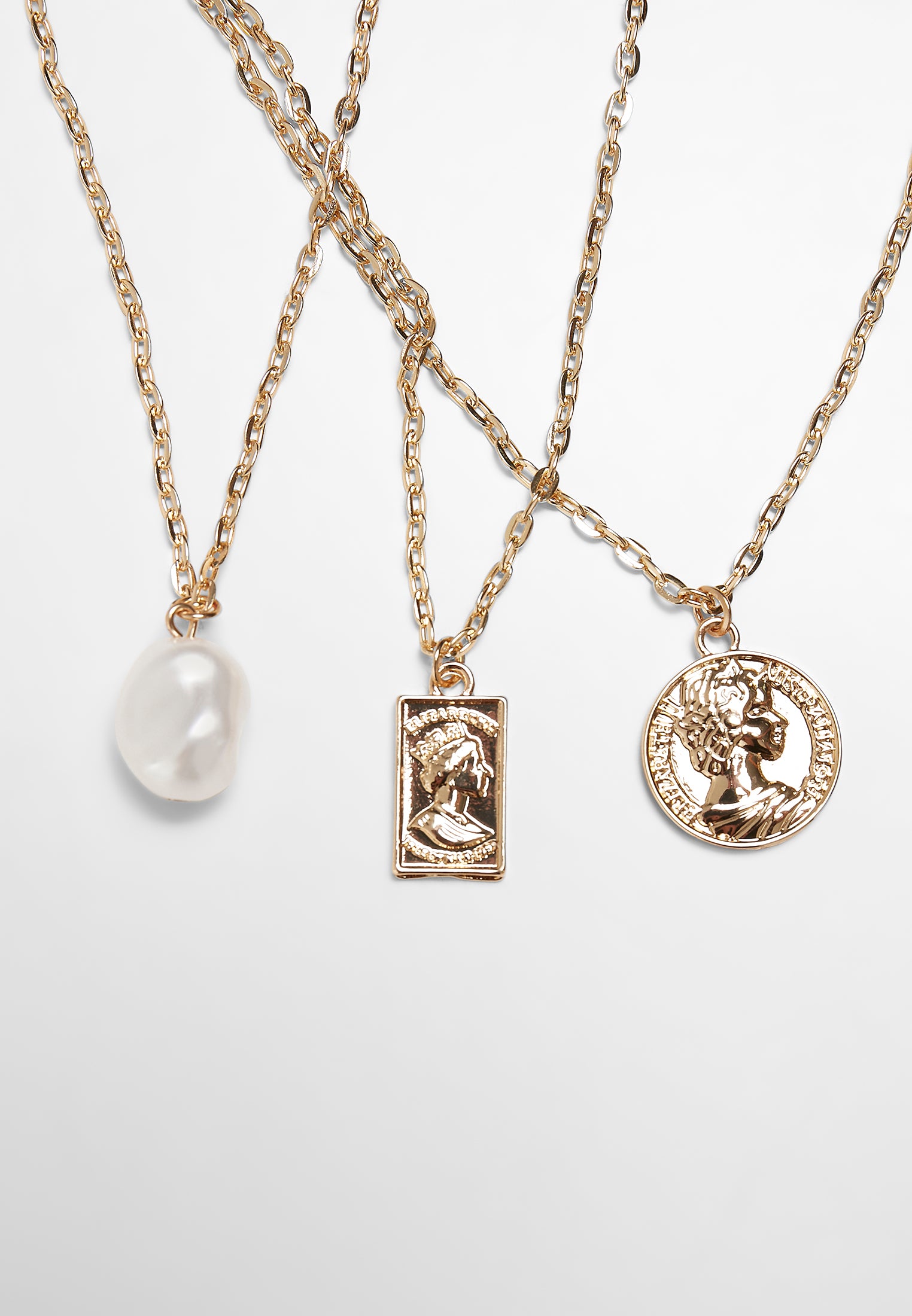 UC Layering Pearl Basic Necklace