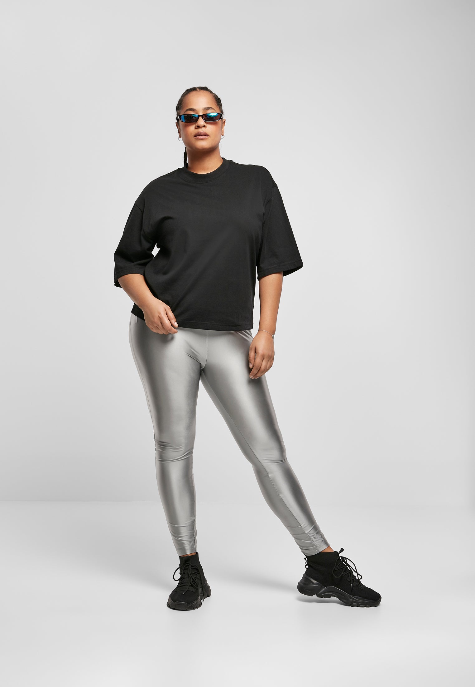 UC High Waist Shiny Metallic Leggings