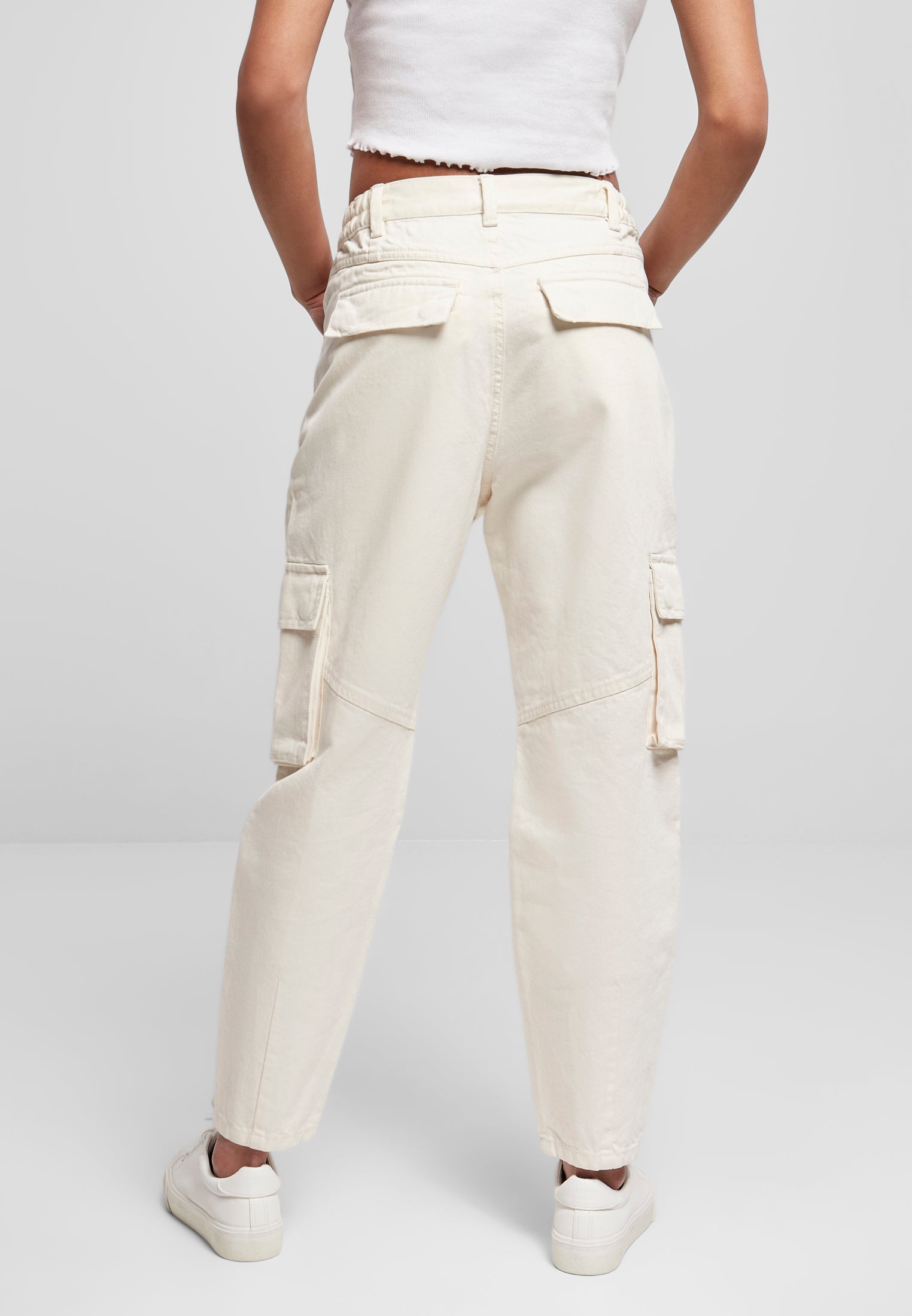 Dámské kalhoty Ballon Fit Cargo Twill whitesand 29