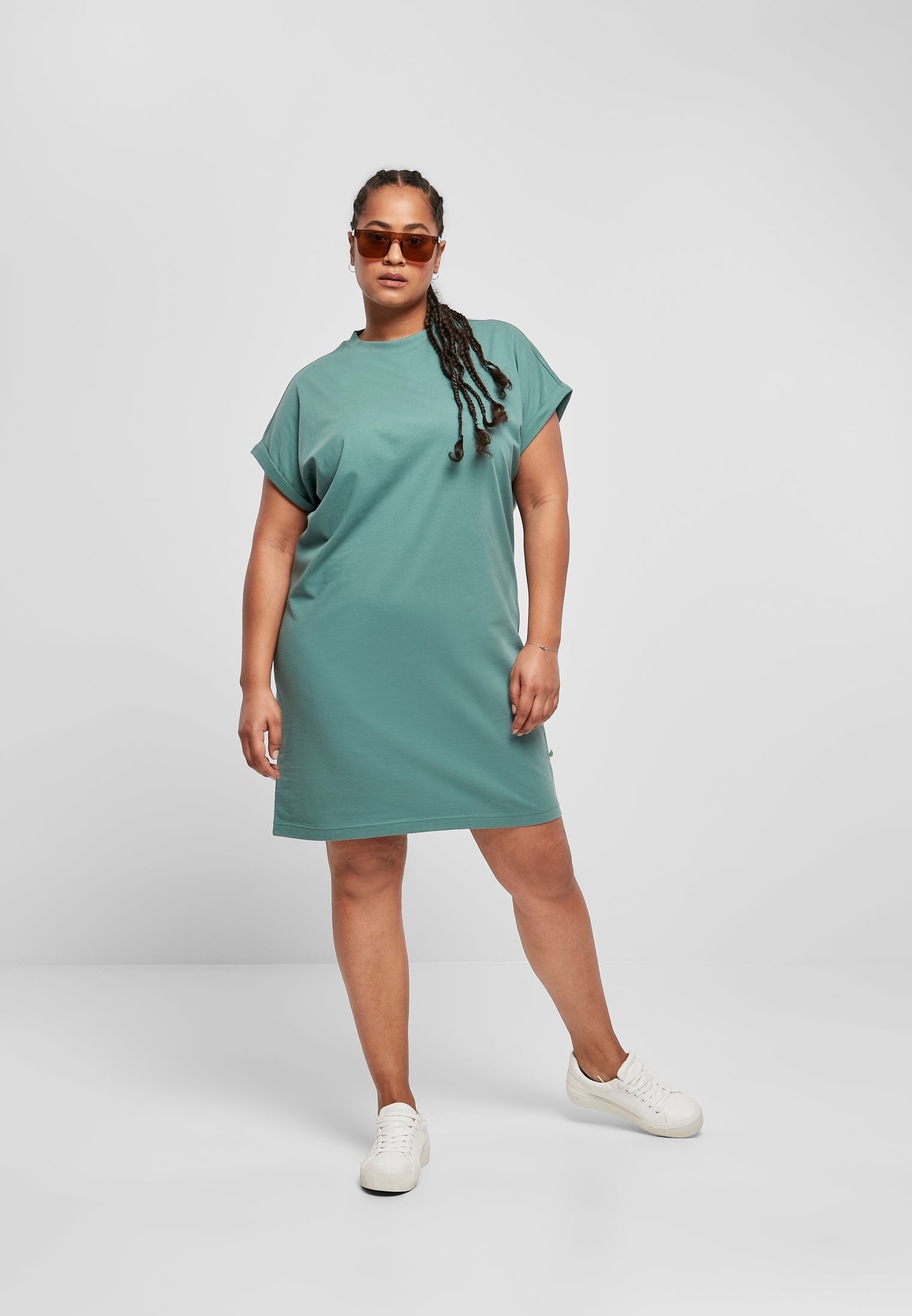 Abito T-shirt con maniche tagliate in cotone biologico UC