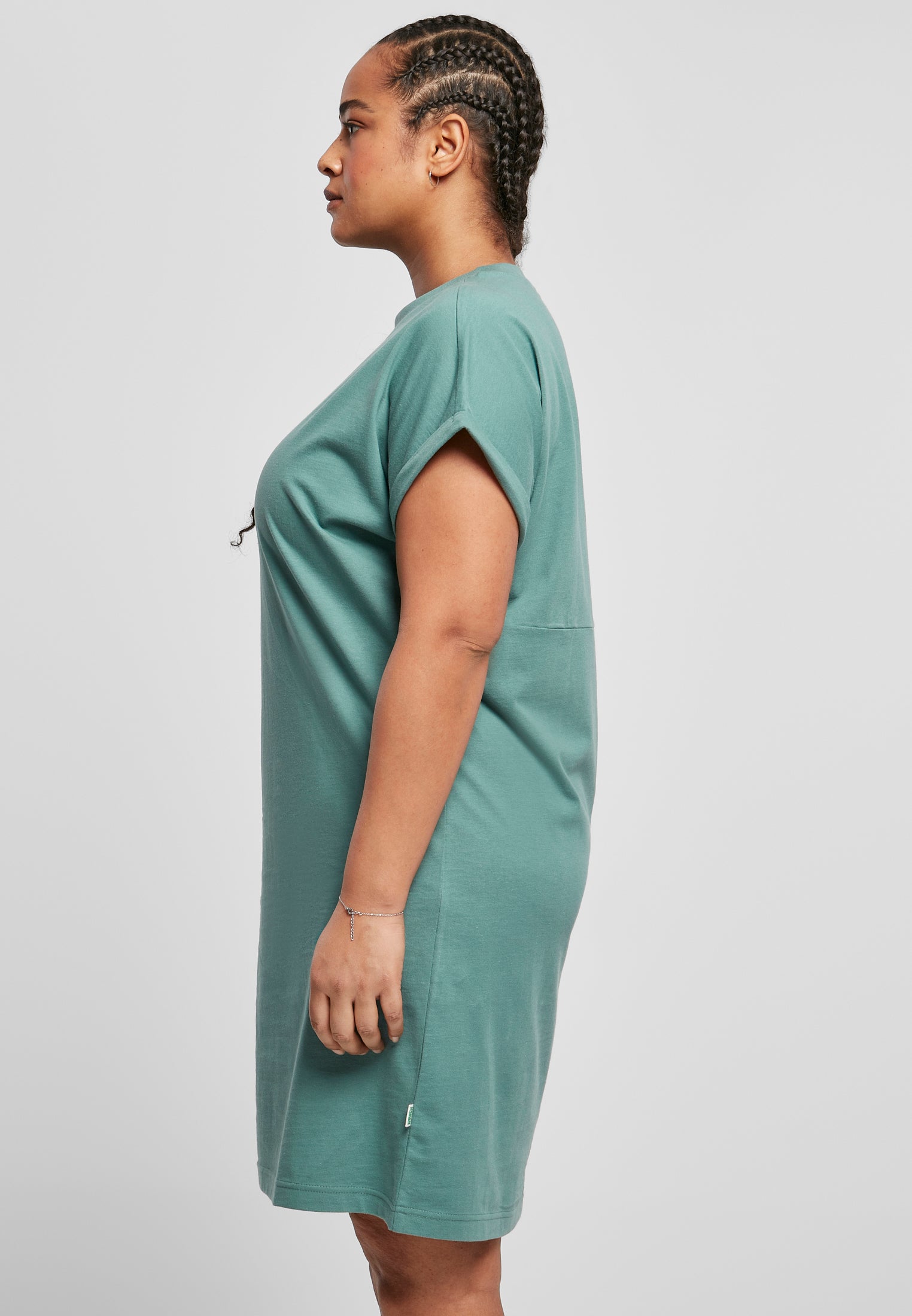 Abito T-shirt con maniche tagliate in cotone biologico UC