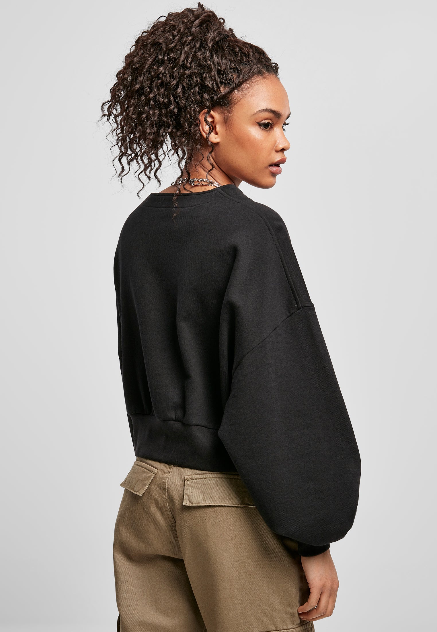 Bayan Organik Büyük Boy Kısa Havlu Hırka beyazkum XXL