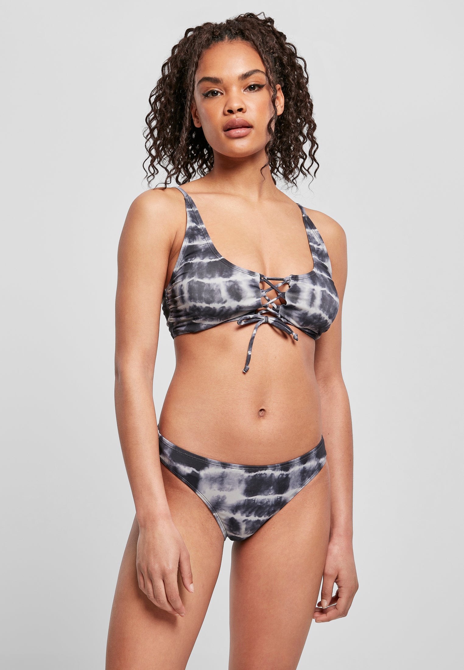 Bikini tie-dye con lacci UC