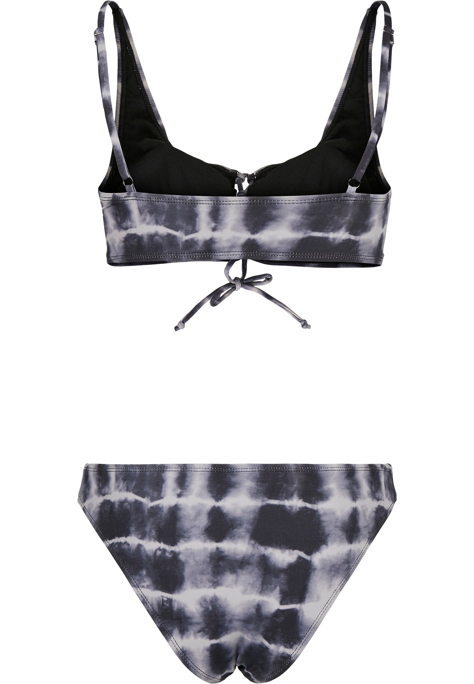 Bikini tie-dye con lacci UC
