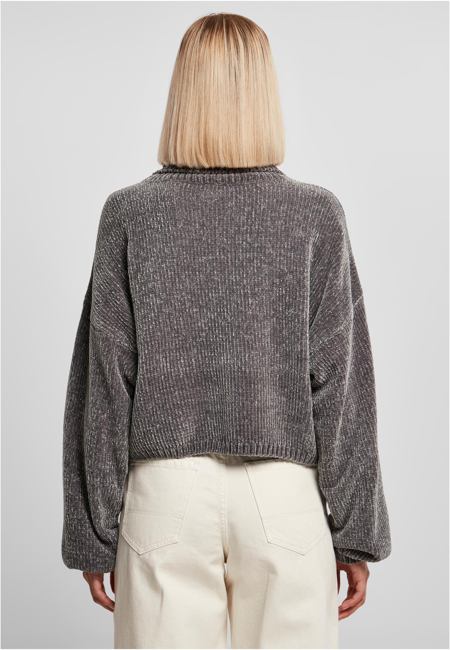 UC Short Chenille Turtleneck Sweater
