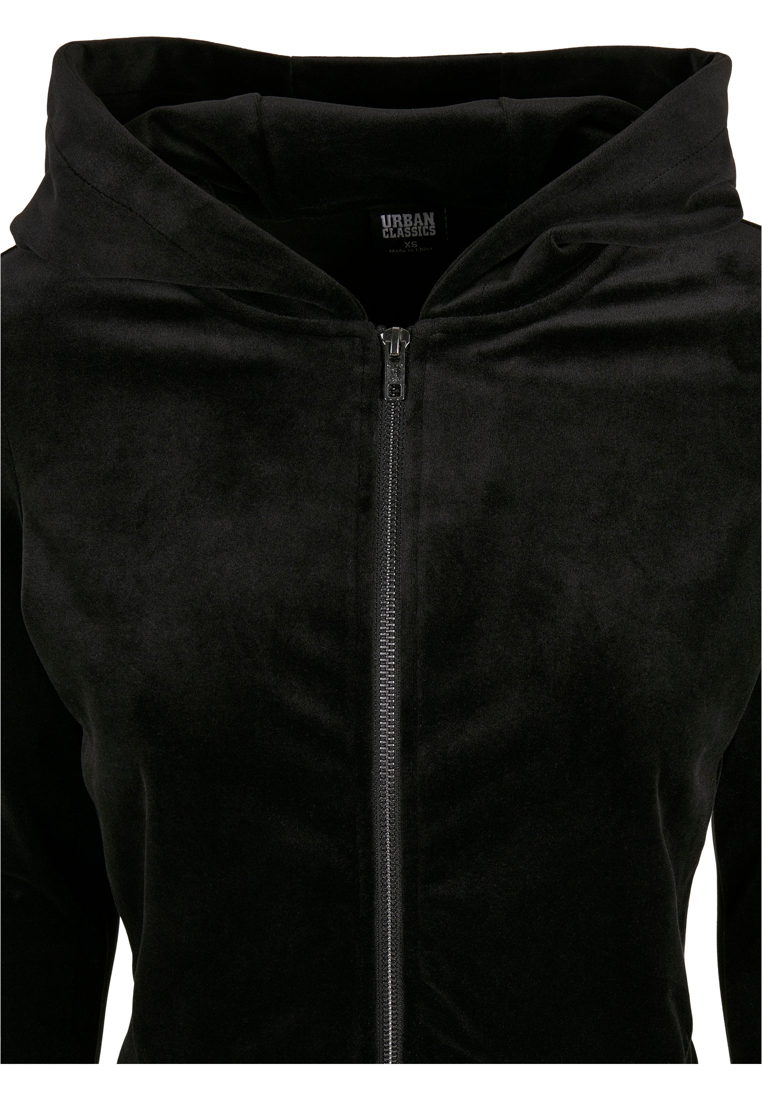 UC Short Velvet Zip Hoody