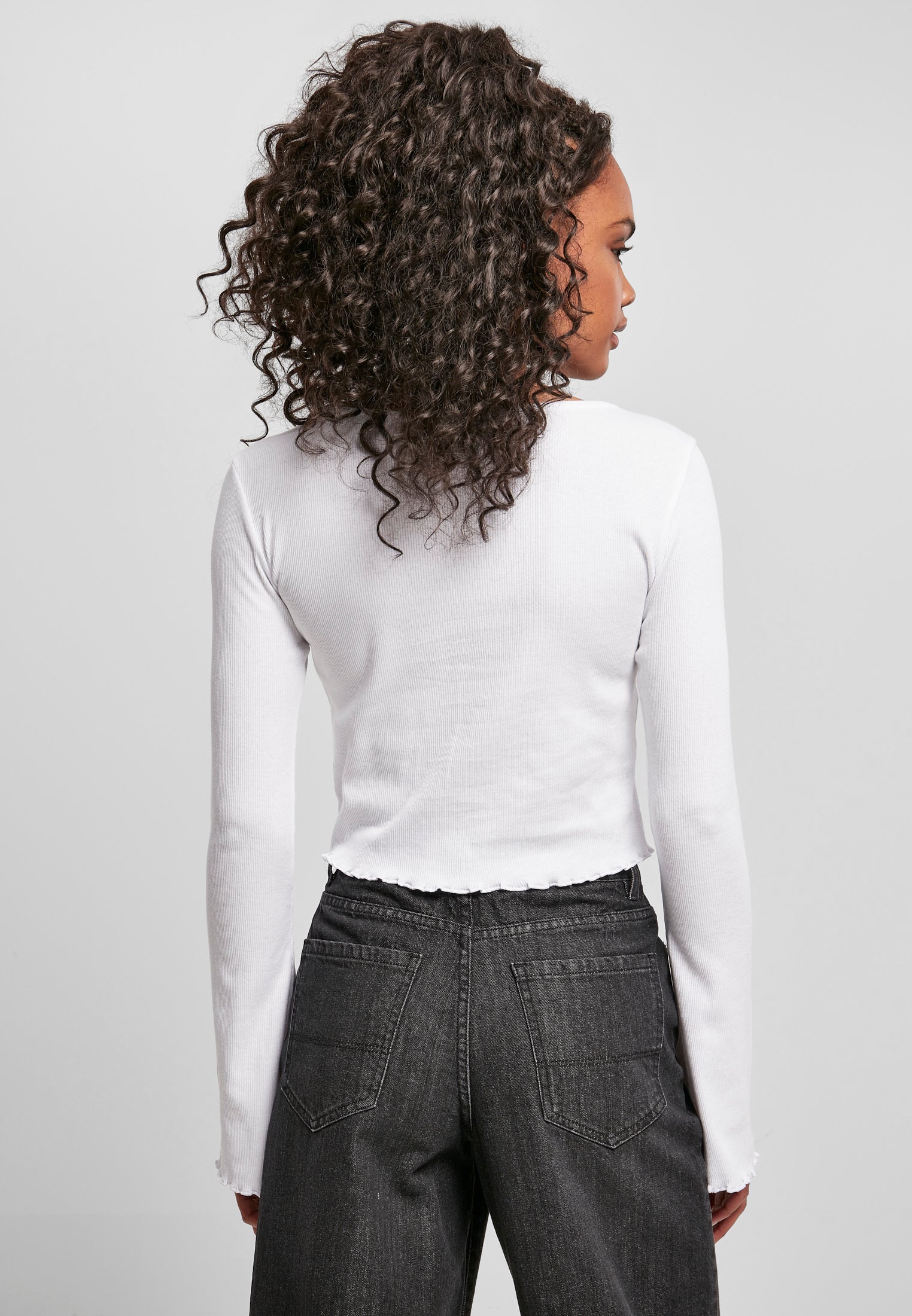 Kardigan UC Cropped Rib