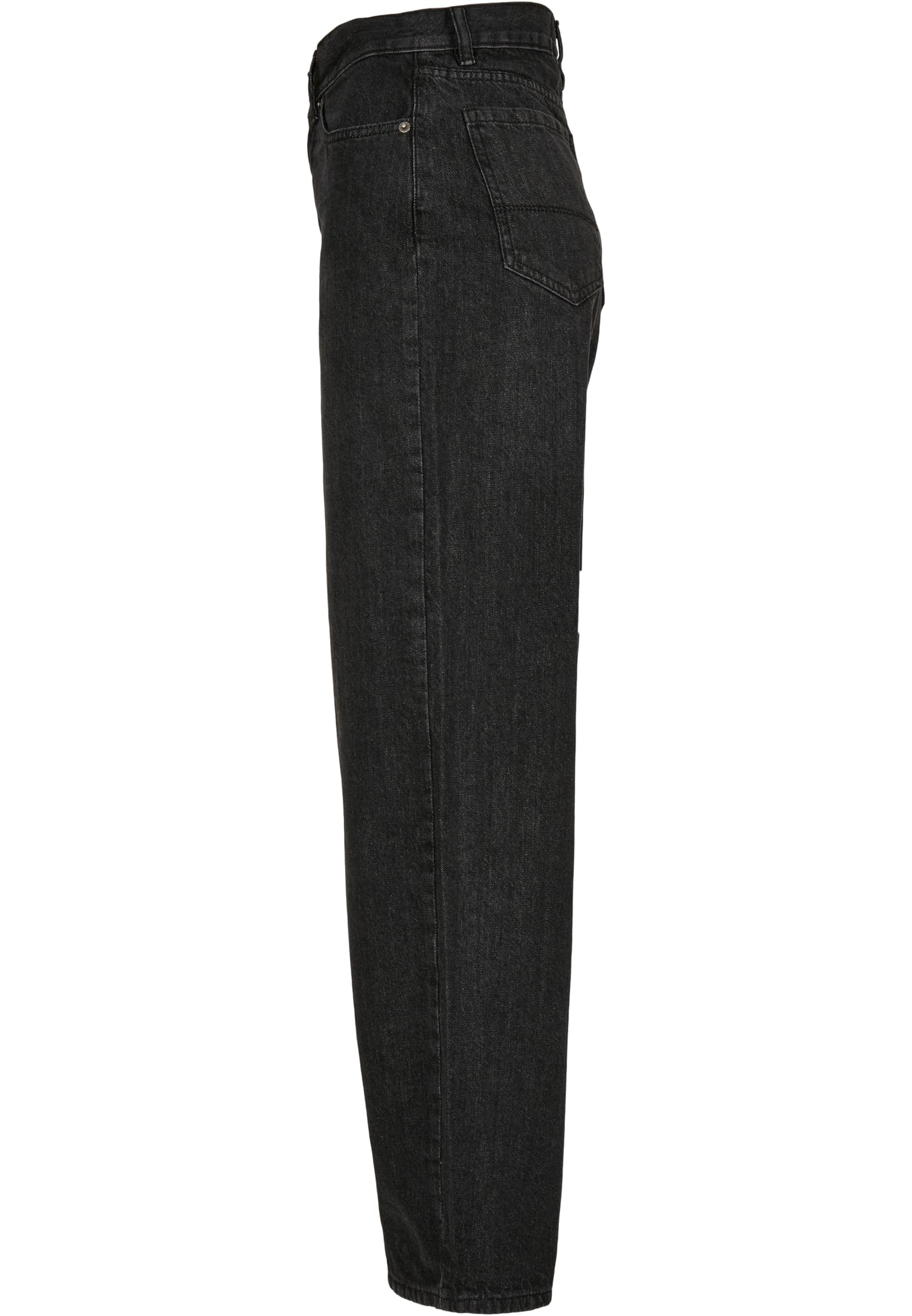 Pantaloni in denim a vita alta e gamba larga UC