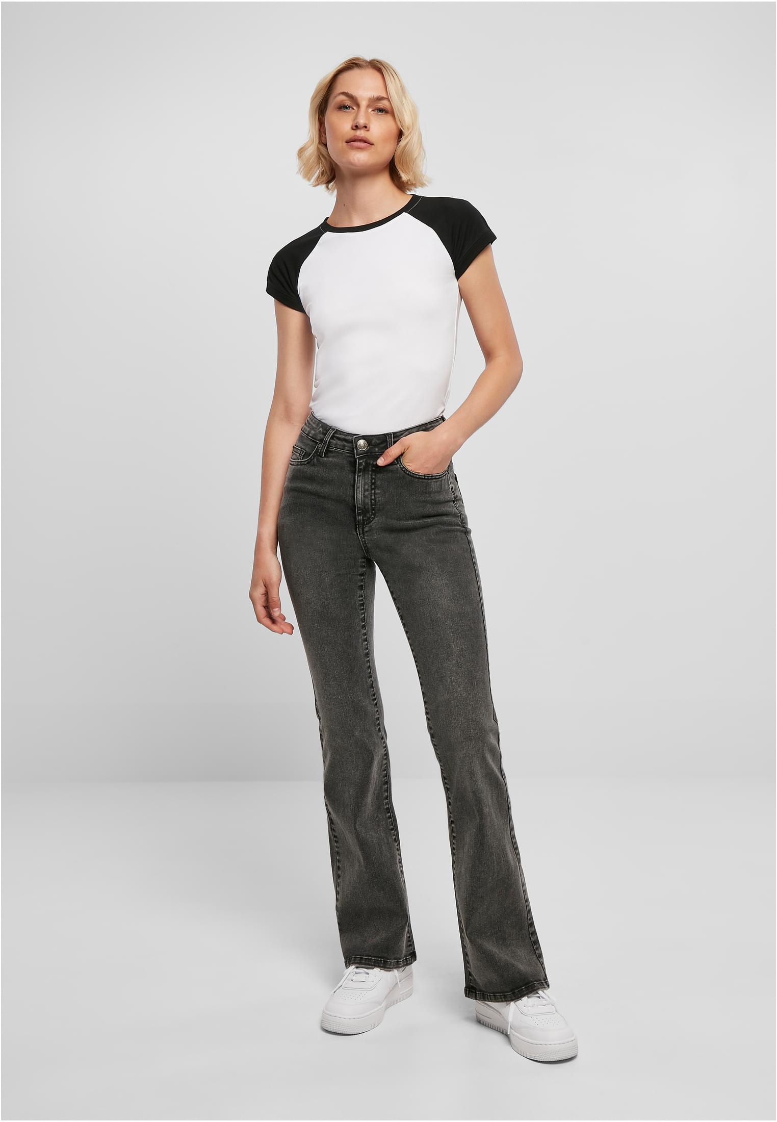 UC High Waist Flared Denim Pants