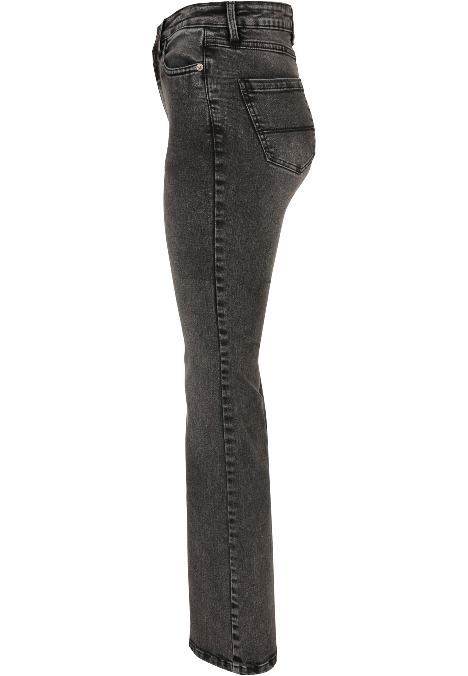 Pantaloni in denim svasati a vita alta UC