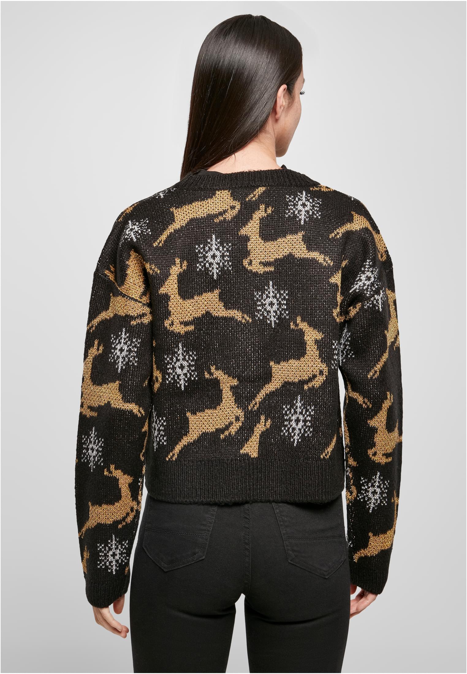 Cardigan natalizio corto oversize UC