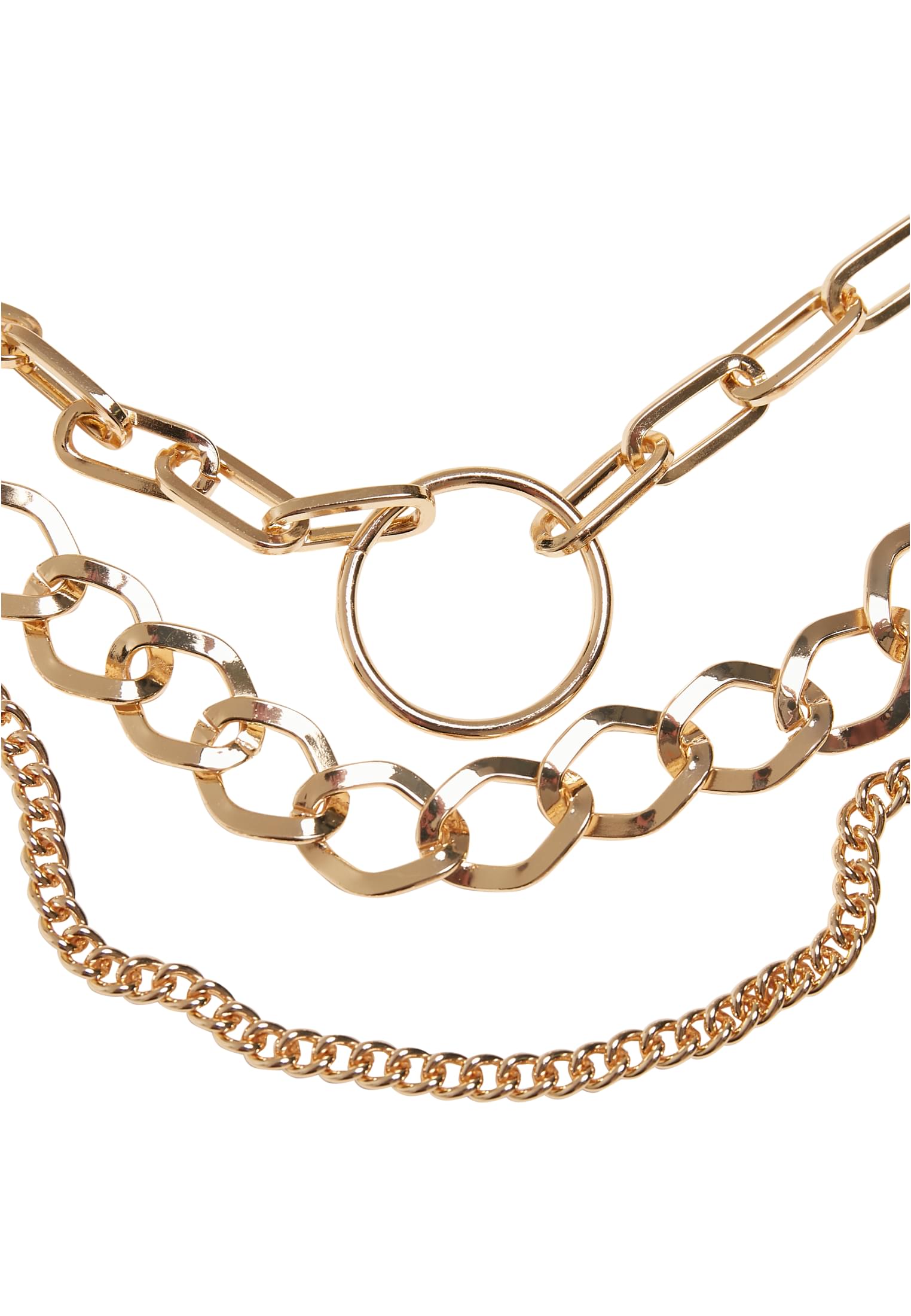 UC Ring Layering Necklace