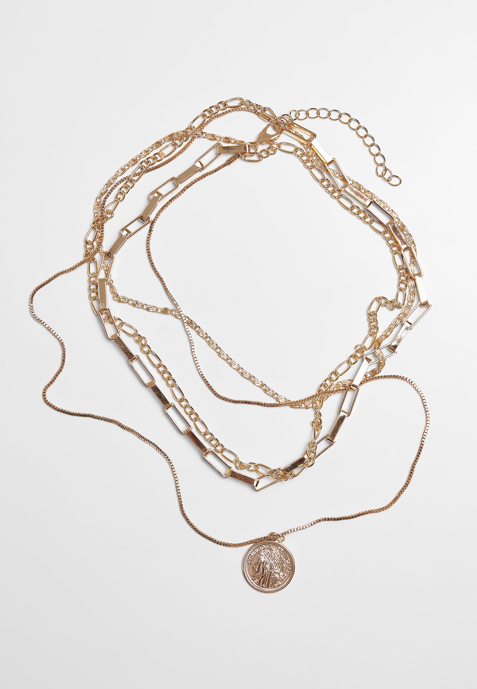 UC Coin Layering Necklace