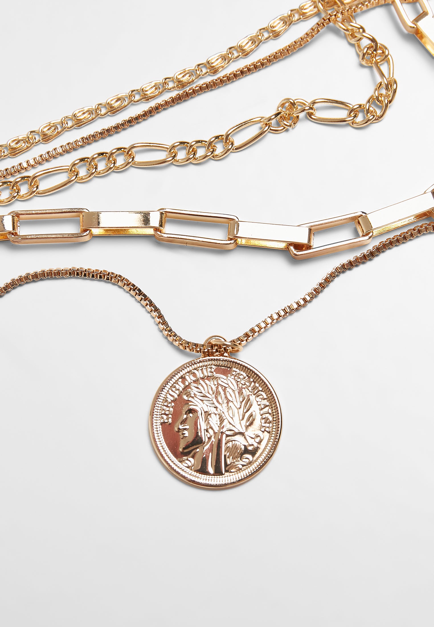 UC Coin Layering Necklace