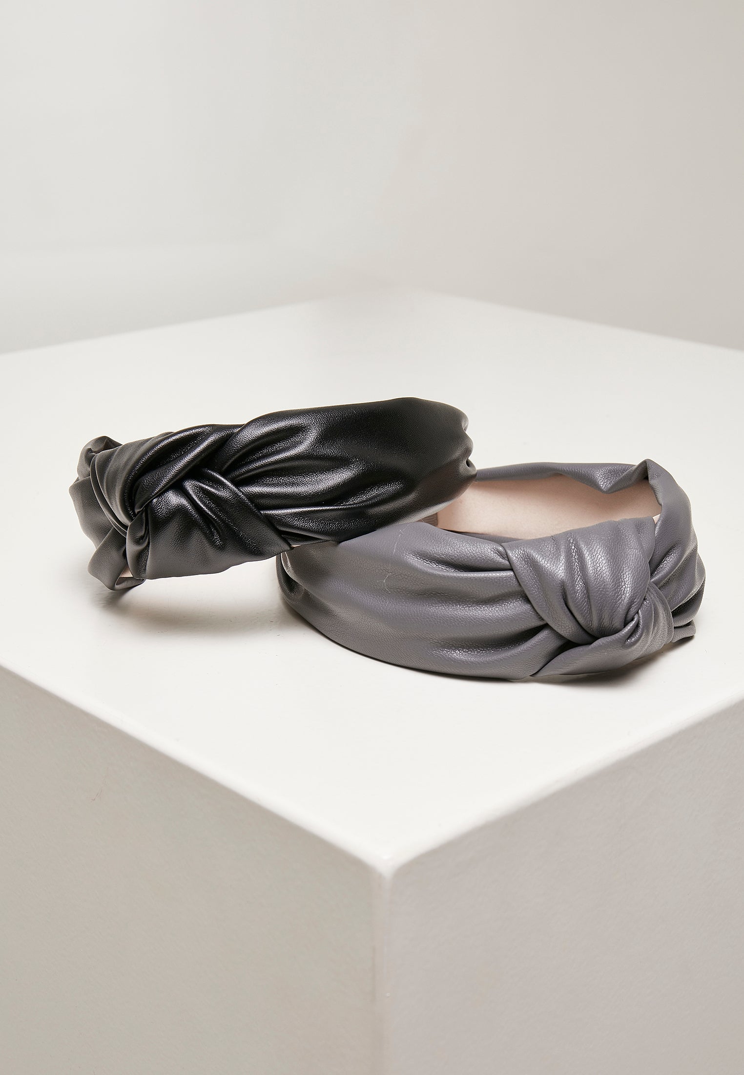 UC Alice Band Imitation Leather Knot 2-Pack