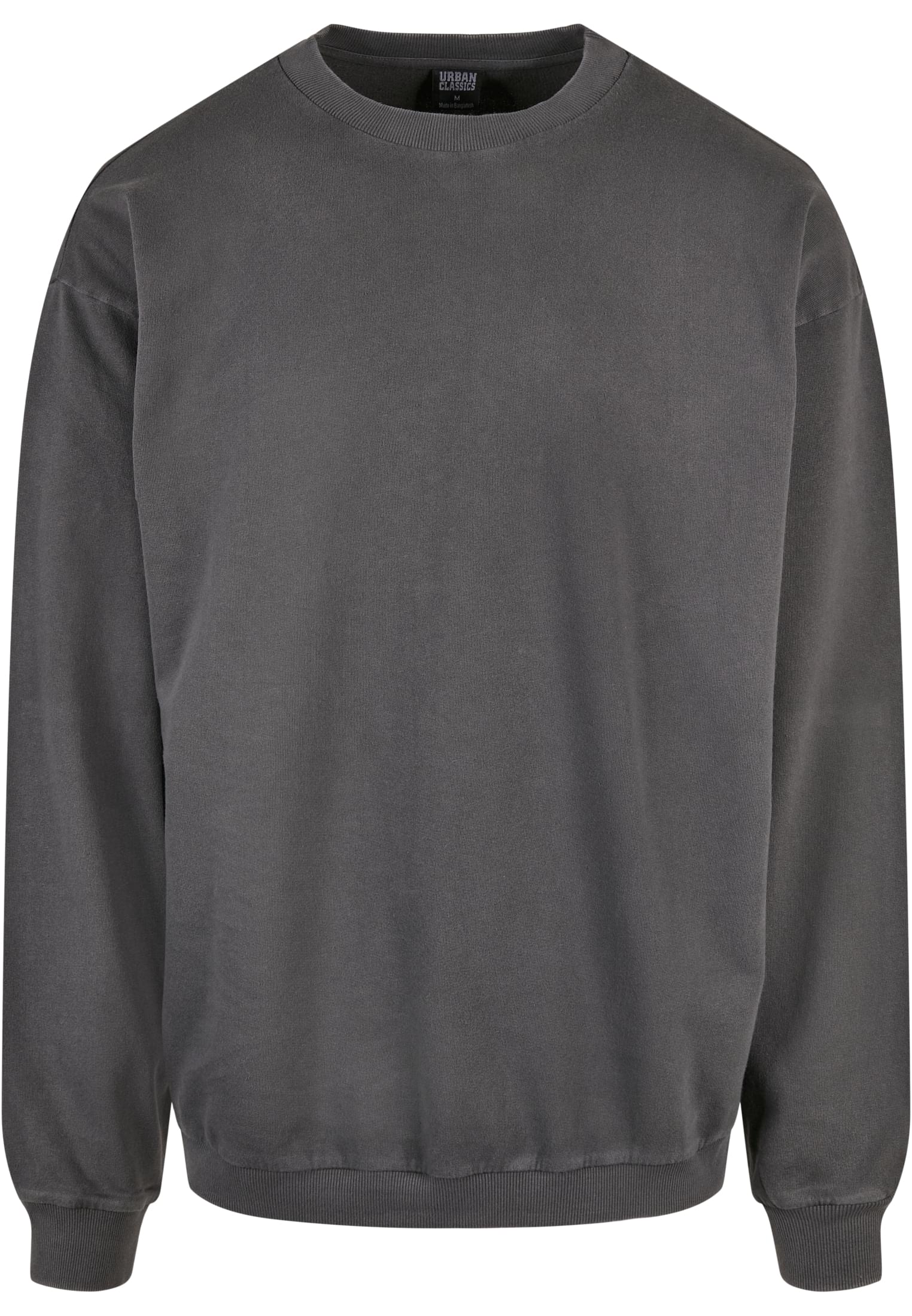 Pigment geverfd ronde hals merel XXL