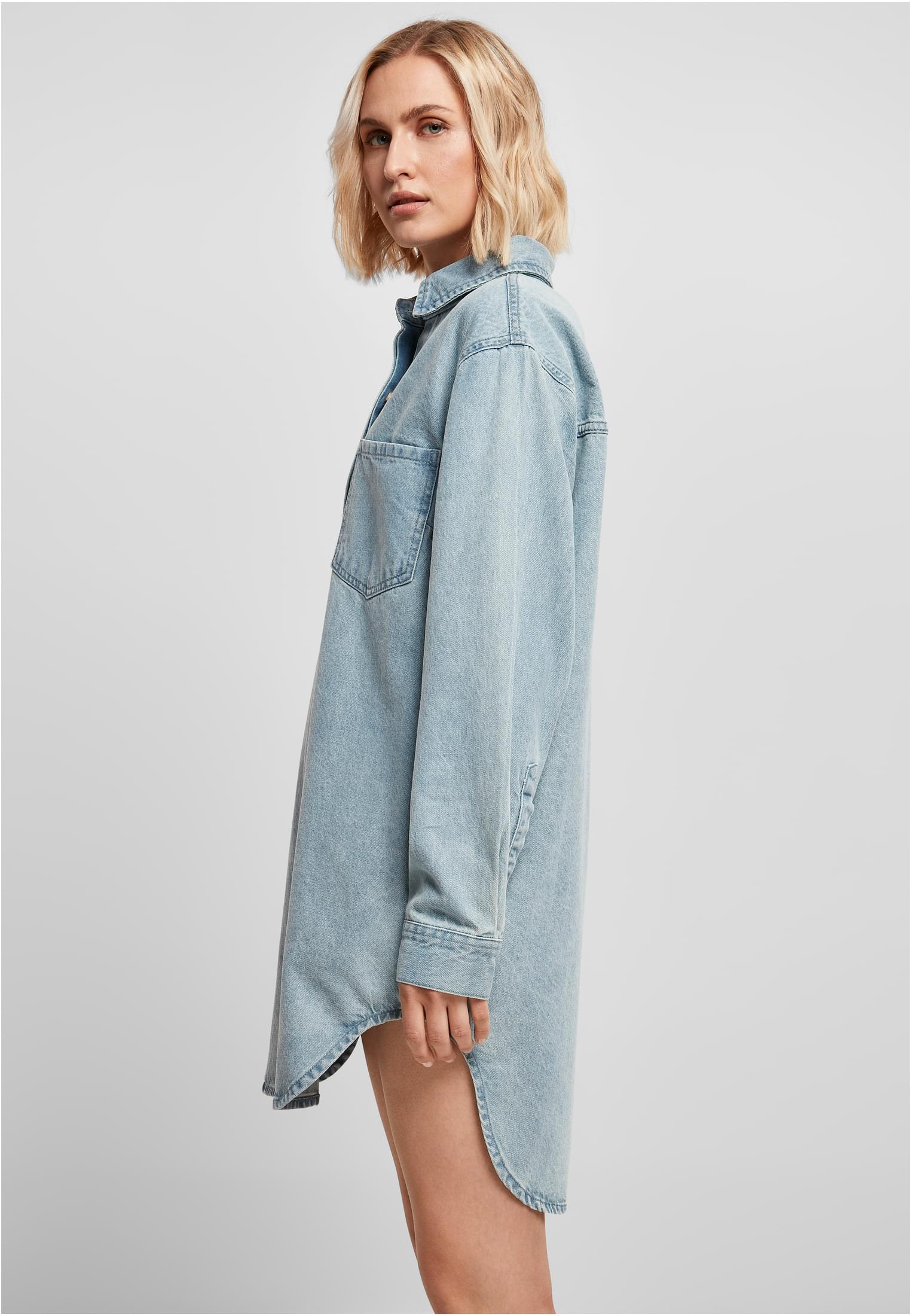UC Oversized Denim Shirt Dress