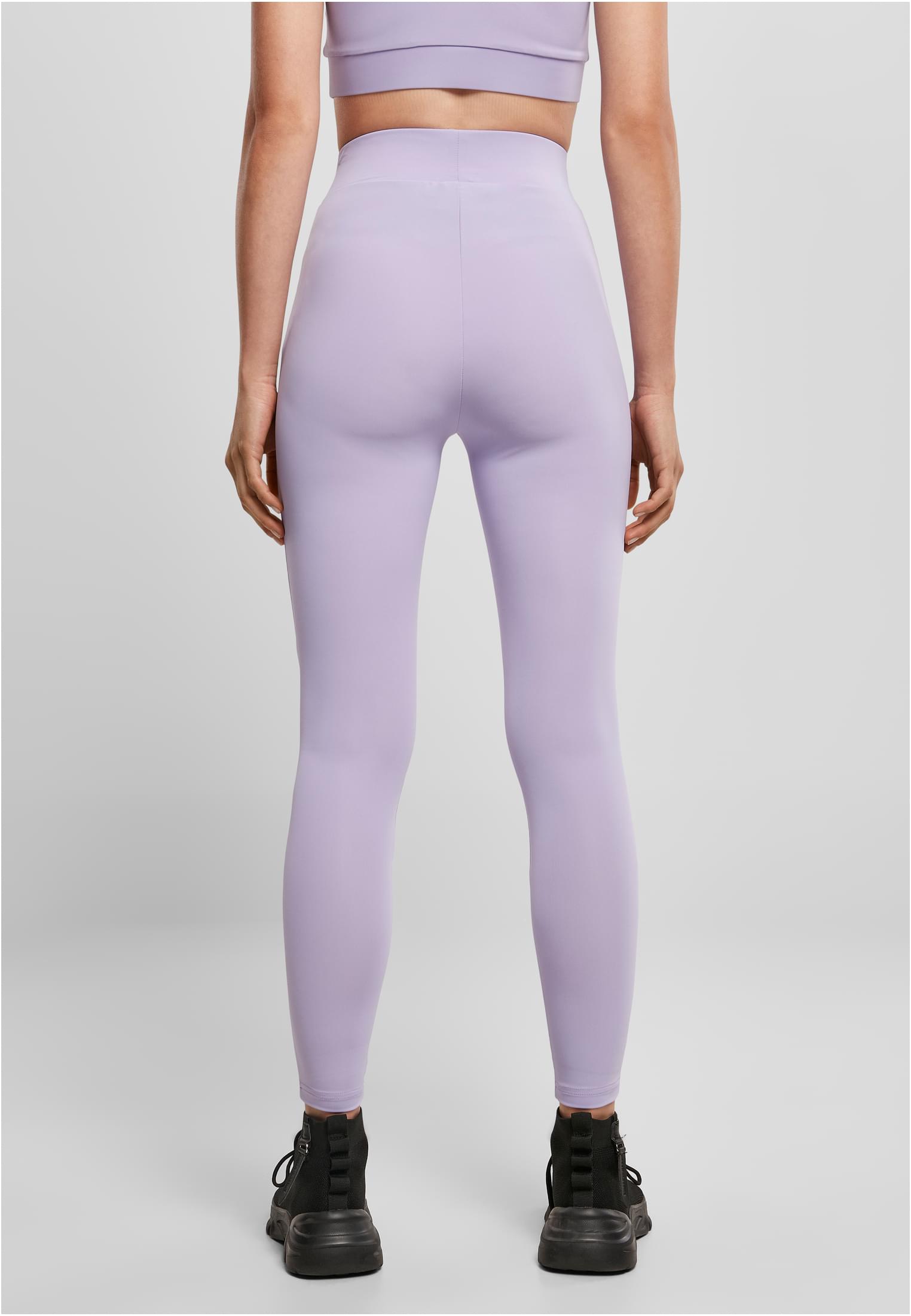 Leggings tecnici a vita alta da donna lavanda XXL
