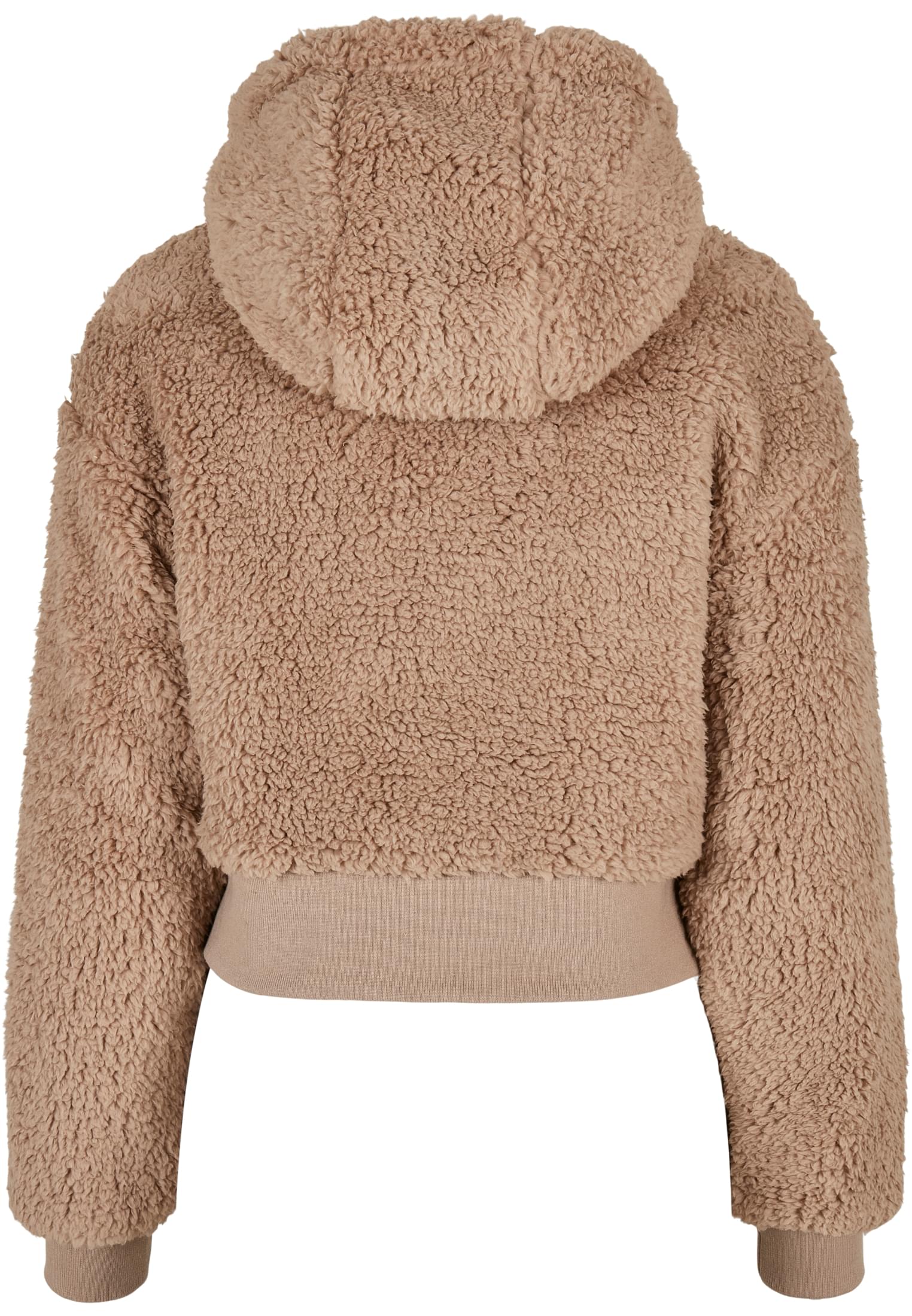 Giacca corta oversize in sherpa UC