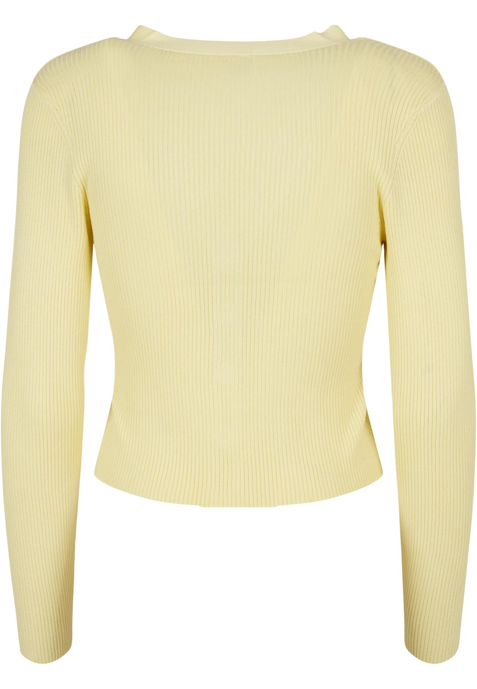 Cardigan in maglia a coste corte UC