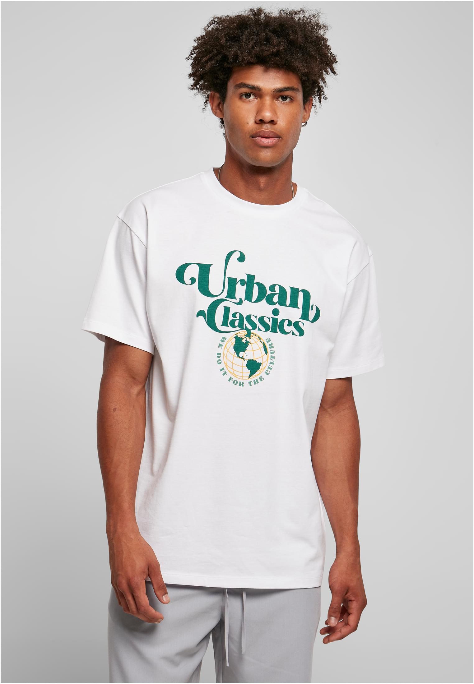 UC Organic Globe-logo-T-shirt