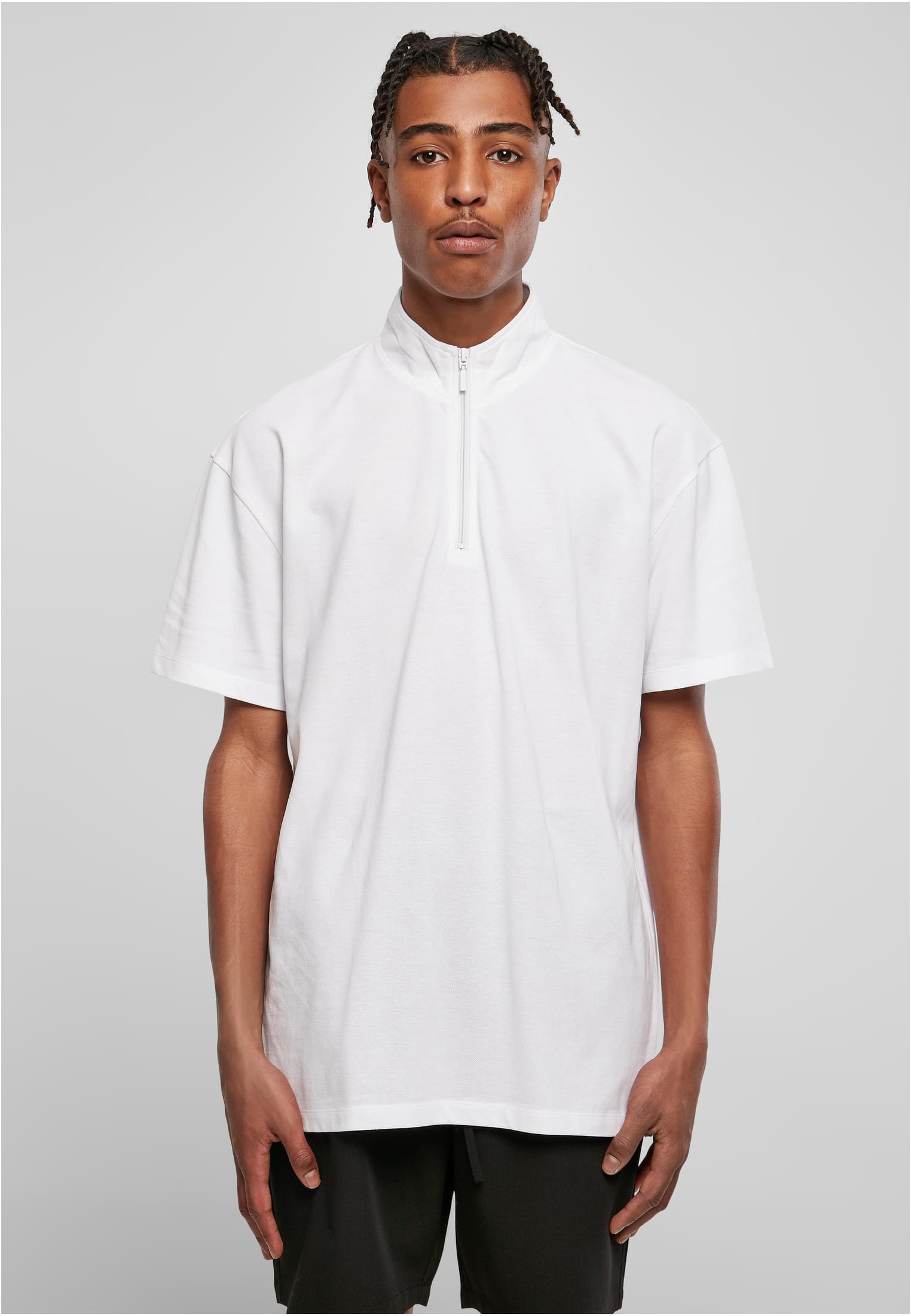 UC Boxy Zip Pique Tee