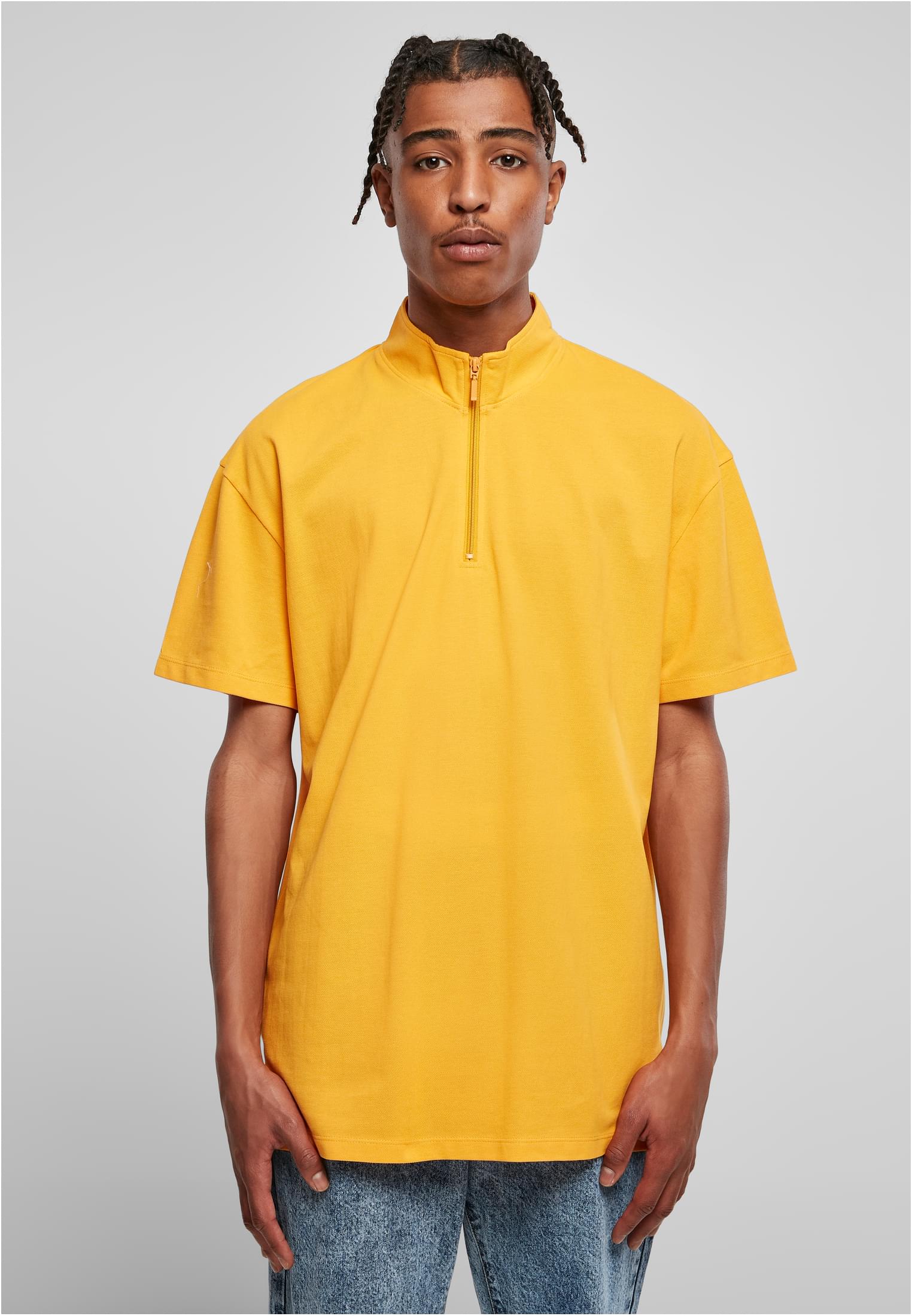 UC Boxy Zip Pique Tee