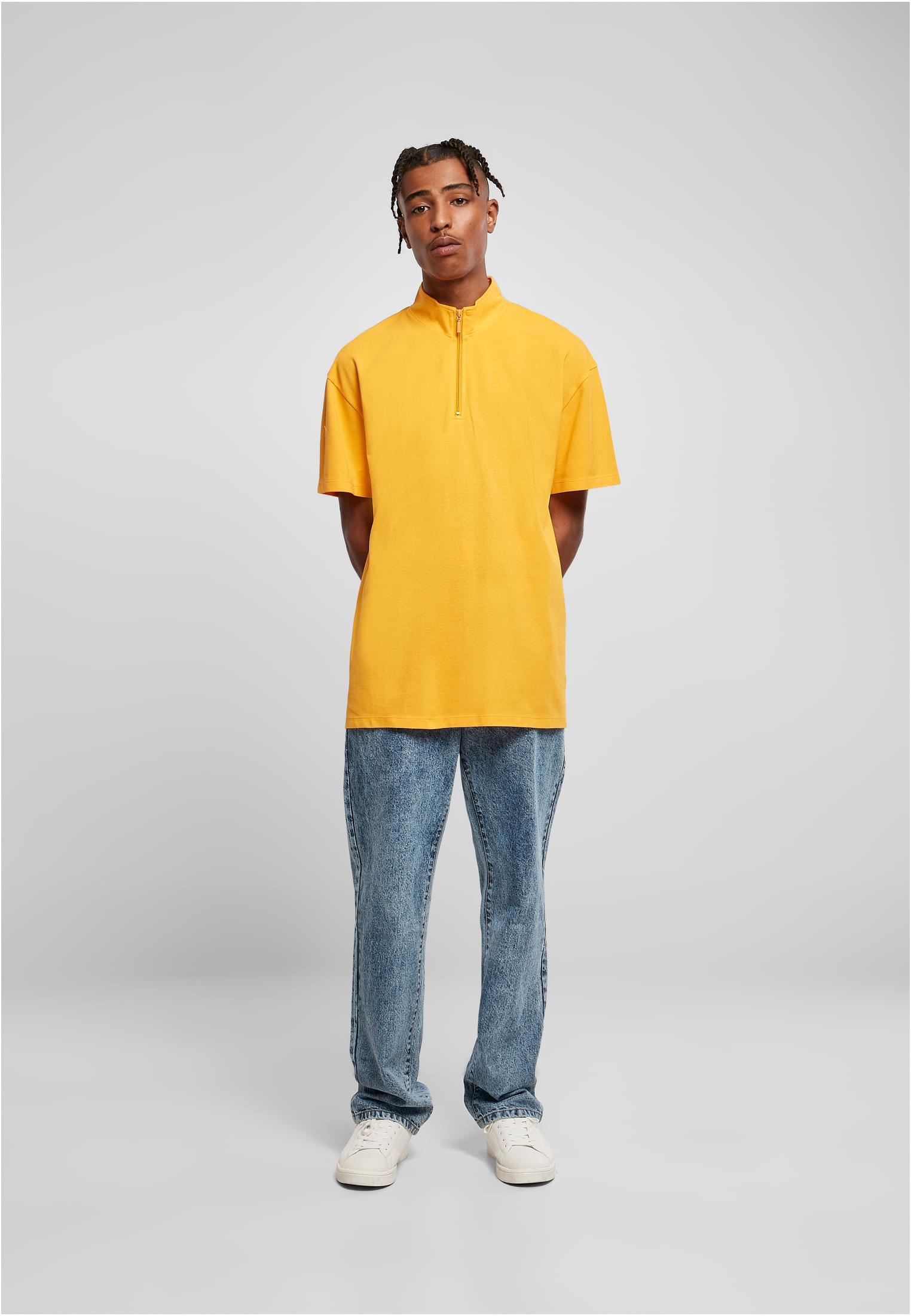 UC Boxy Zip Pique Tee