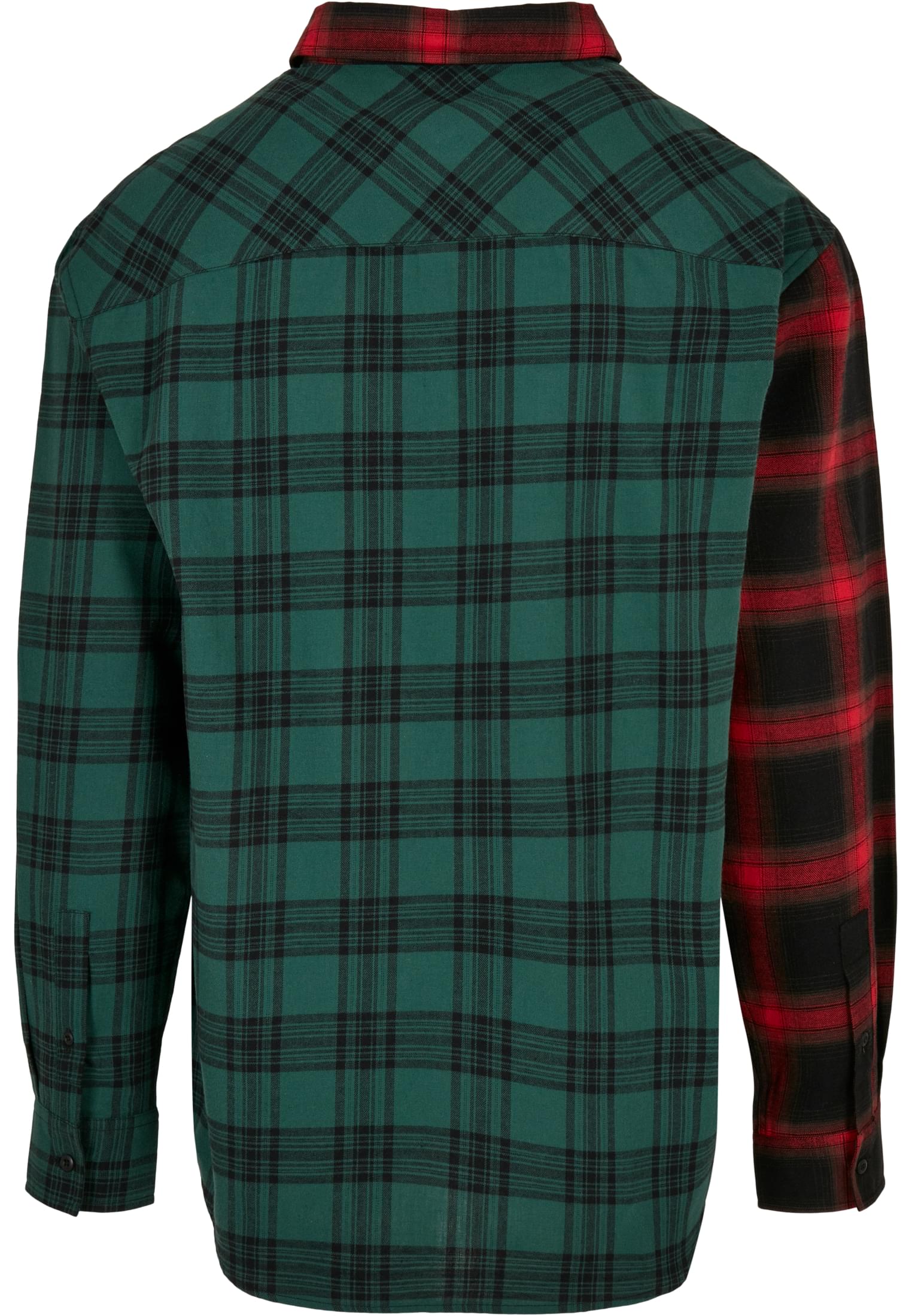 UC Oversized Mix Check Shirt