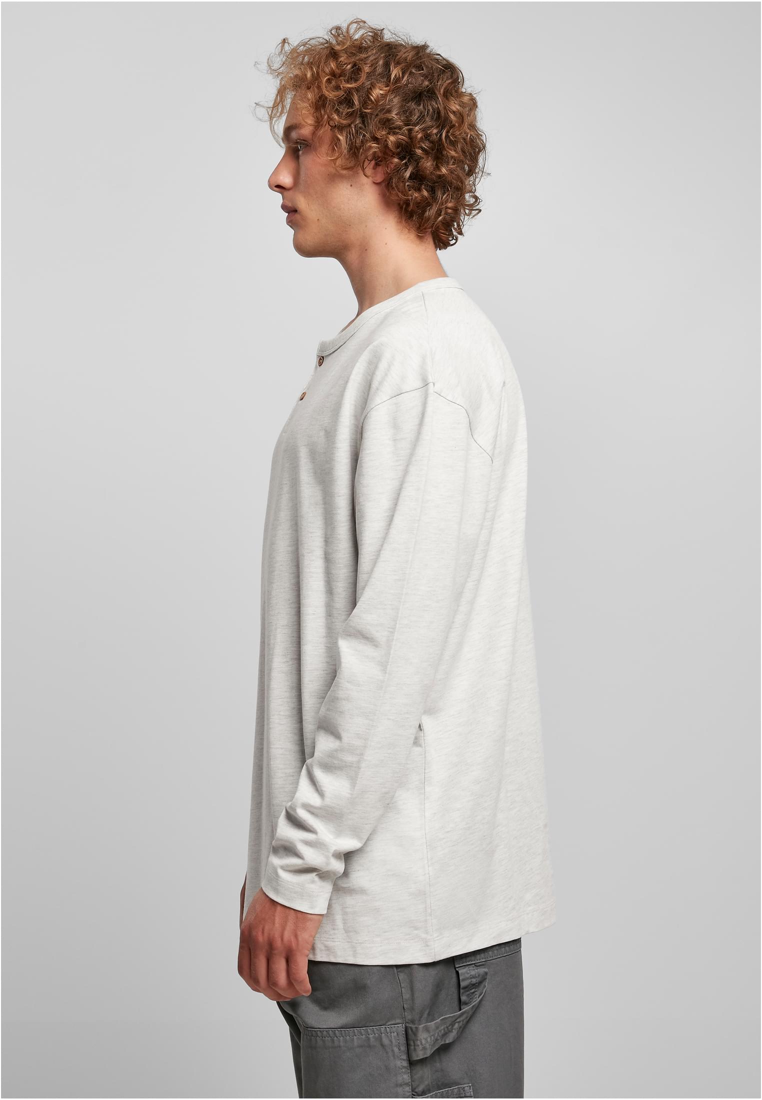 Maglia Henley oversize a maniche lunghe UC Organic