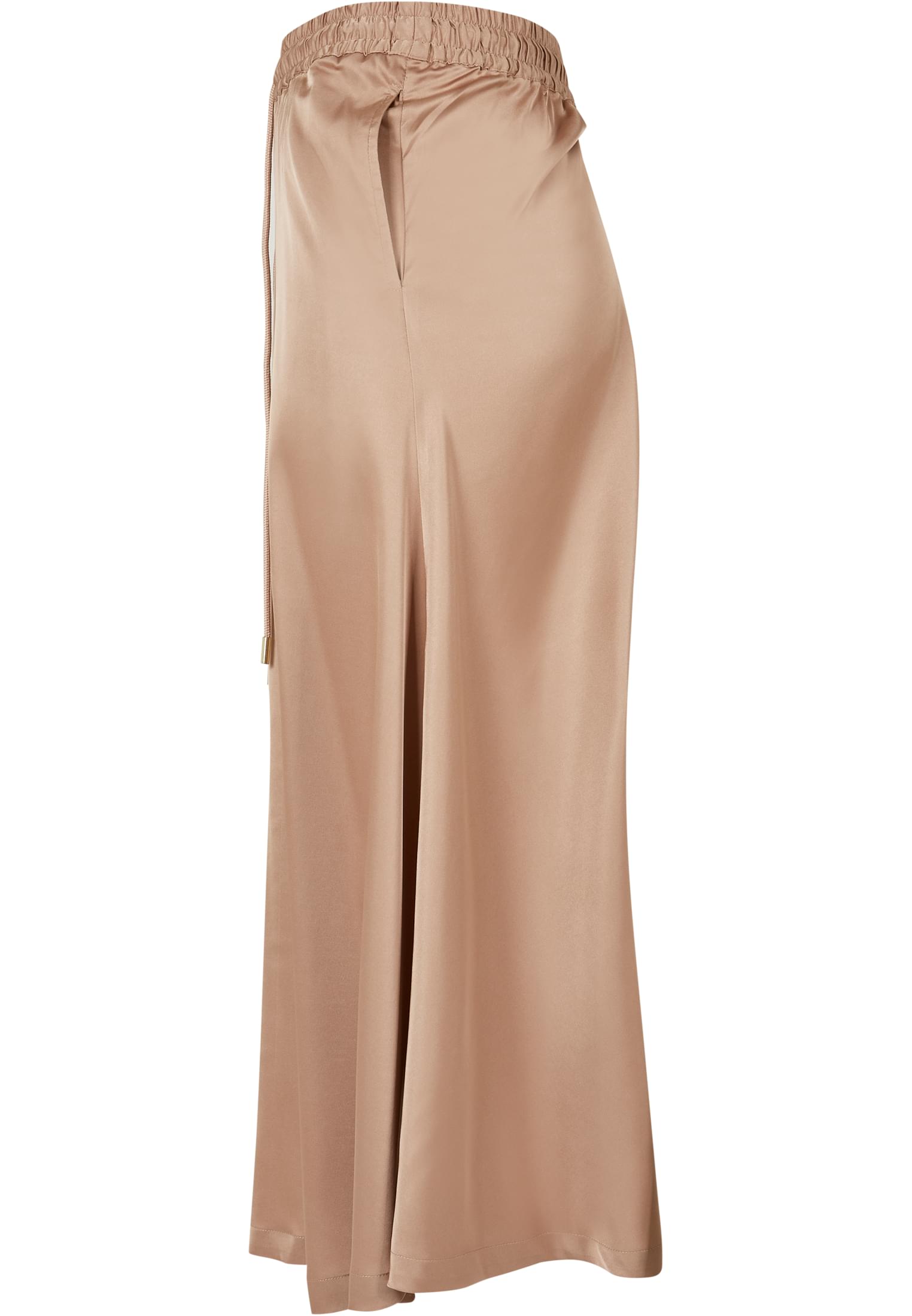 UC saténová midi sukně