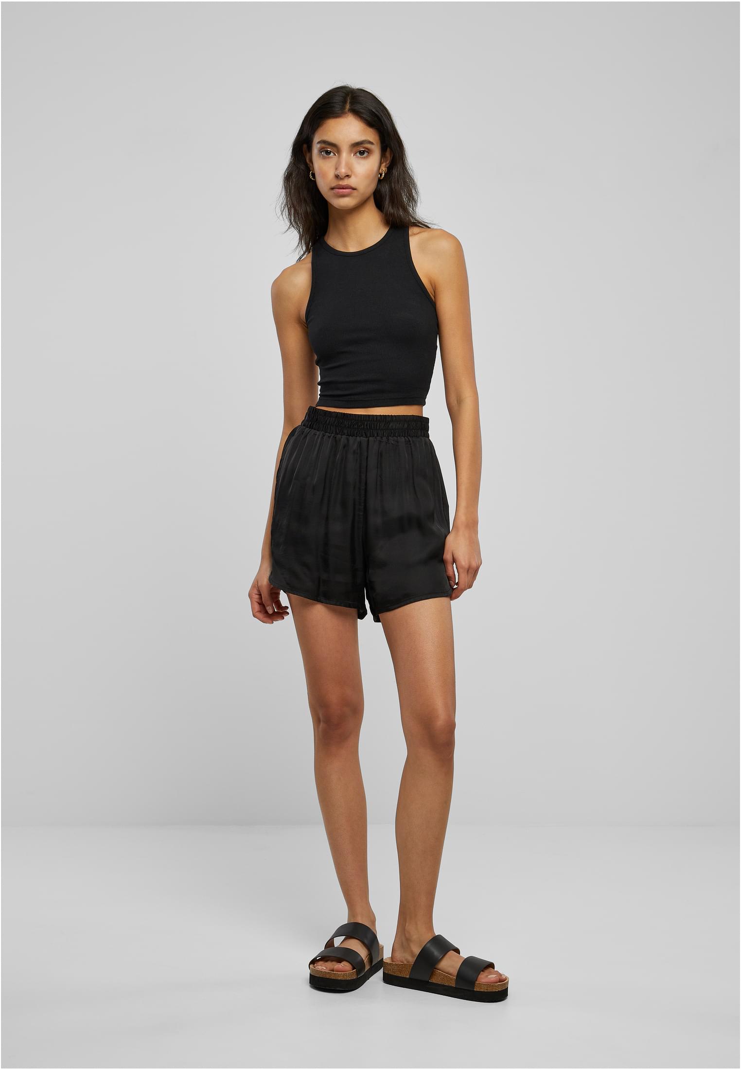 UC Viscose Satin Resort Shorts