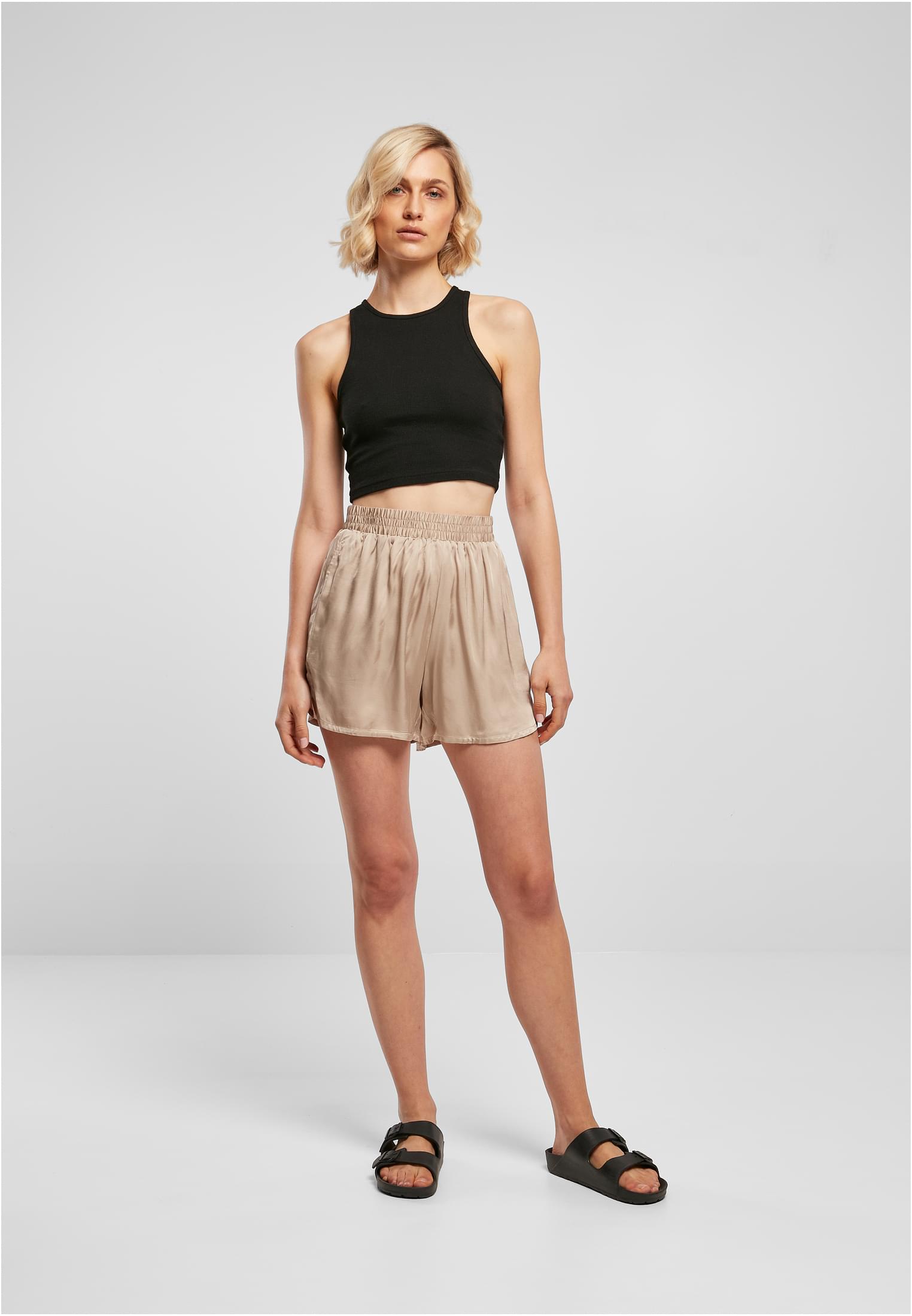 UC Viscose Satin Resort Shorts