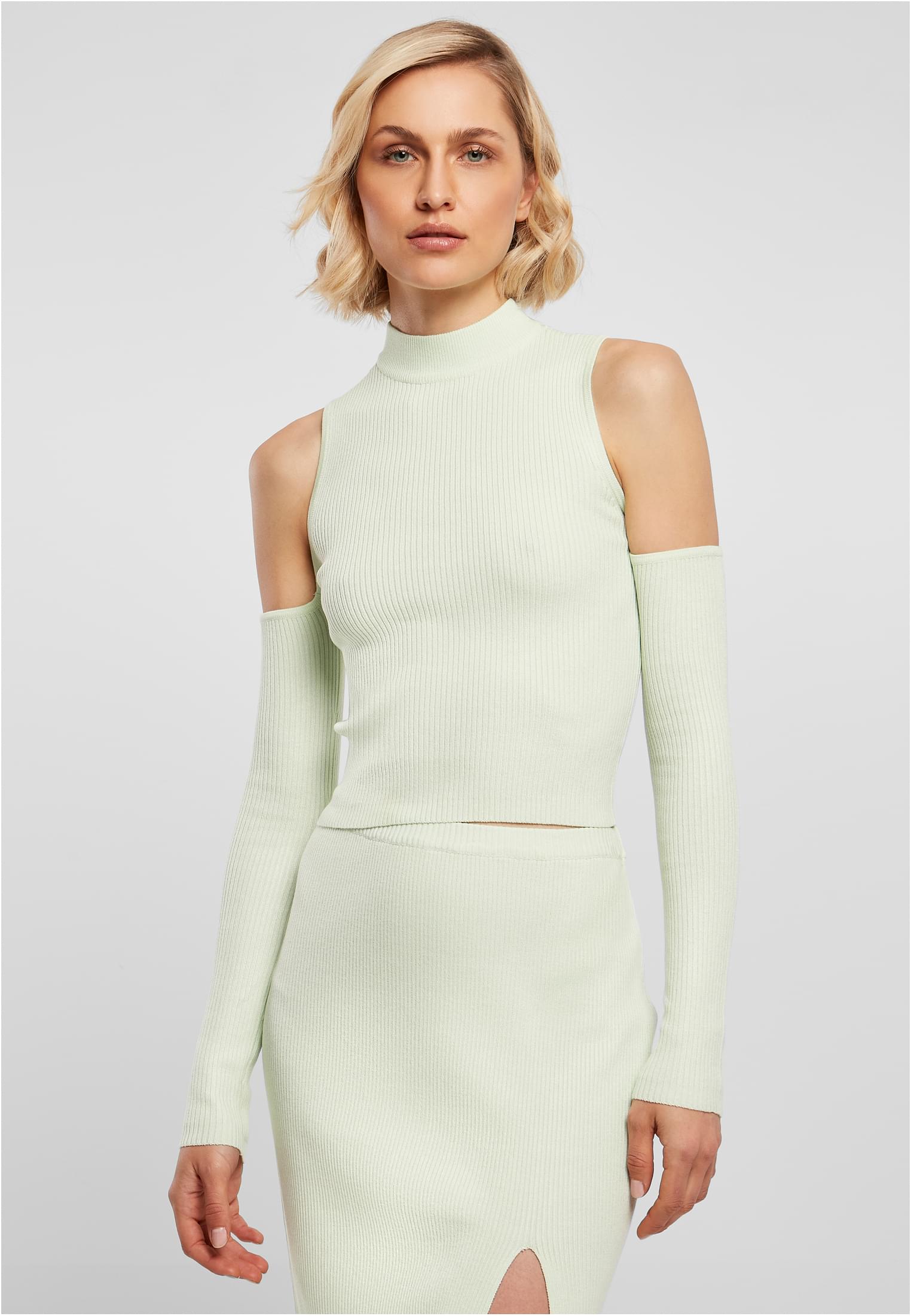 Bluza z długim rękawem UC Rib Knit z wycięciami